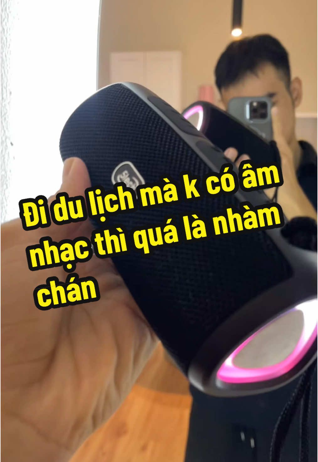 Đi du lịch mà k có âm nhạc thì quá là nhàm chán #loabluetooth #loabluetoothmini #loa #loabluetooth5tech #5tech 