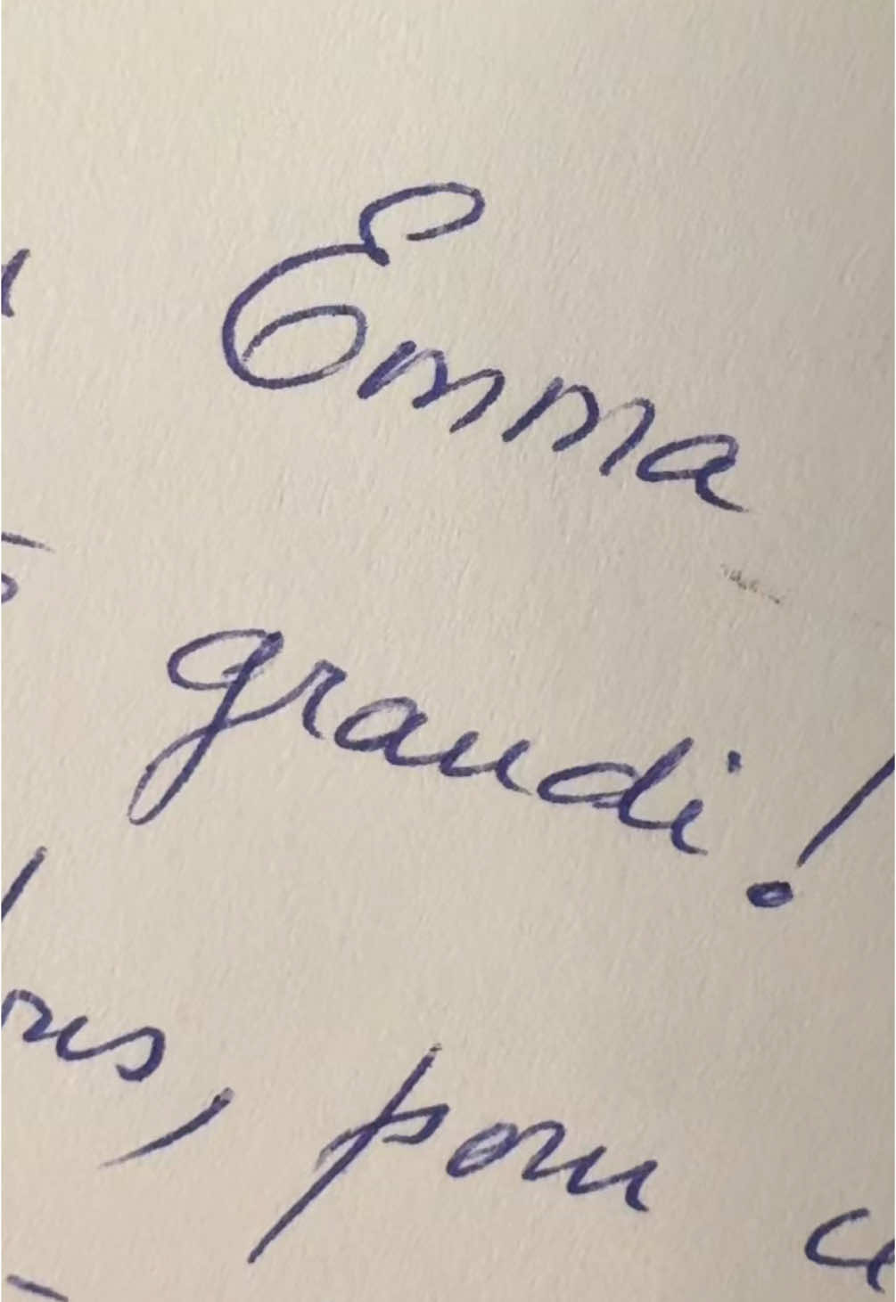 Thought this trend was cute #fyp #emma 