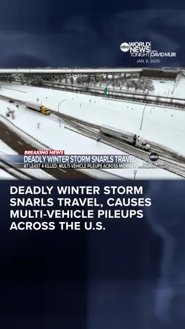 A major #winter #storm has slammed the mid-Atlantic and Northeast, creating treacherous travel conditions. More than 2,000 flights have been canceled across the U.S. and at least four deaths are attributed to the storm. Victor Oquendo reports from #Ohio.