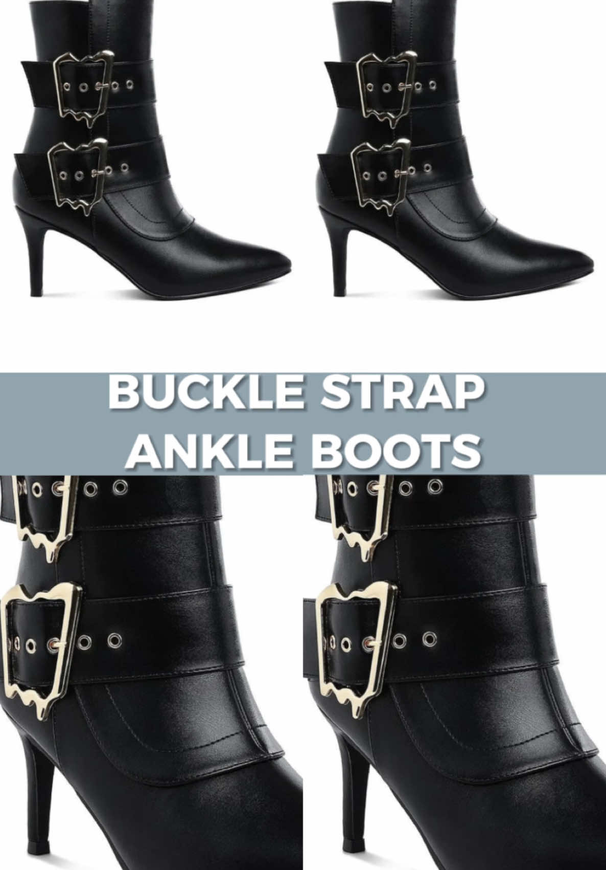 EBERA CHUNKY BUCKLE STRAP ANKLE BOOTS #jessizboutique💗 #jessizboutiquetiktokshop #somethingforeveryone💕 #seehergreatness #onlineboutique #boutiqueclothing #boots #bootseason 