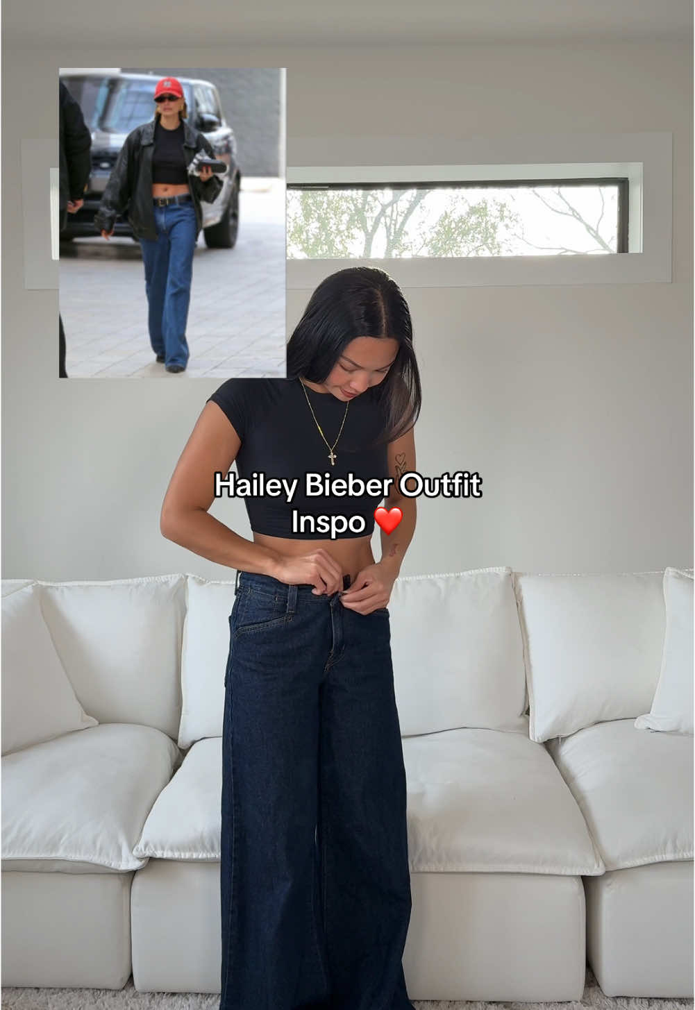 Hailey Bieber Oufit Inspo! ❤️#haileybieberstyle #haileybieberoutfits #recreatingoutfits #winteroutfits2024 #winterfashion2024 winter going out outfits, winter outfits amazon, winter fashion 2024 trends, winter fashion inspo, winter fashion amazon, winter fashion outfit, winter outfit ideas