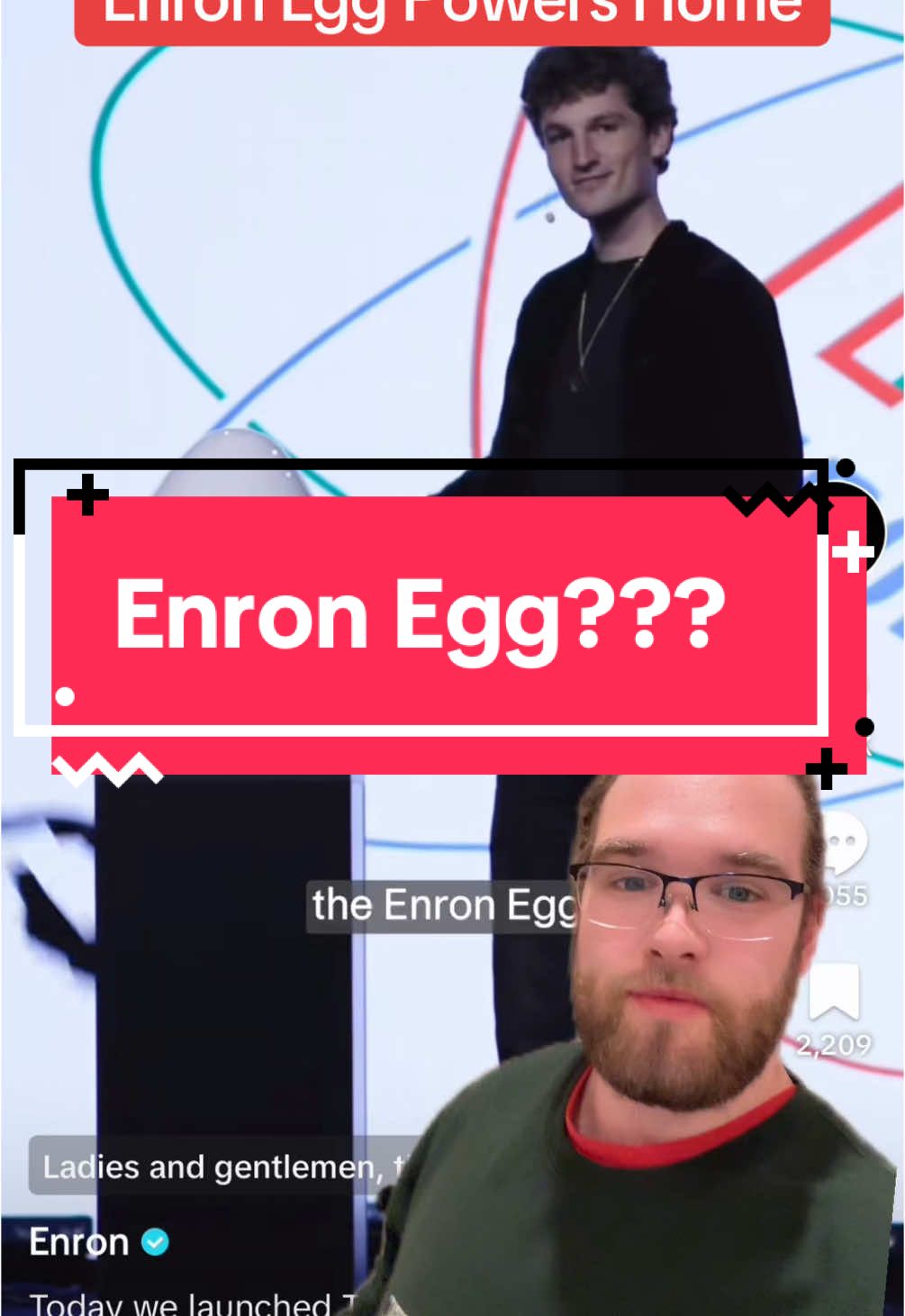 #greenscreen the Enron Egg can power your home! Or can it? Is the Enron egg real? #enron #enronegg #eps2025 