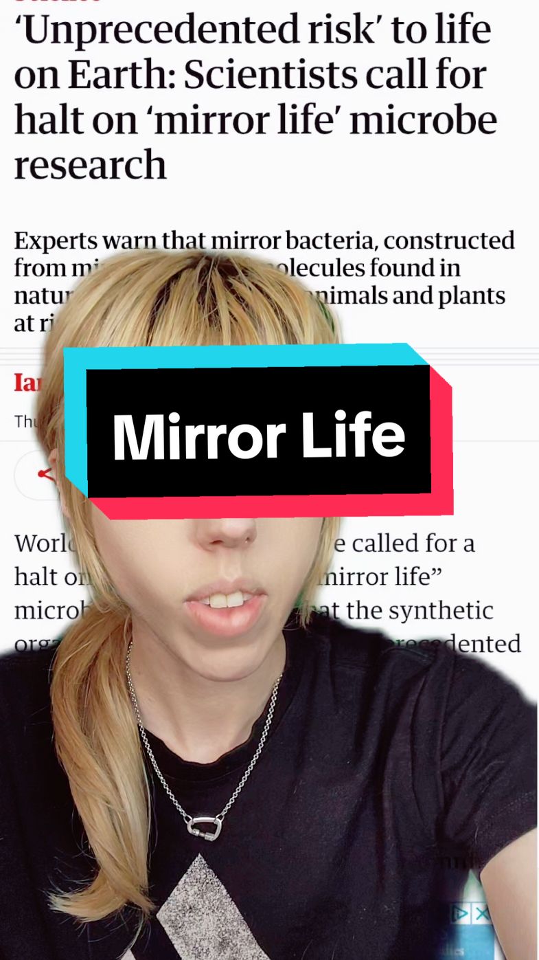 by popular request. watch till the end. and don't worry #mirrorlife #sciencenews #science  longer video will be on YT