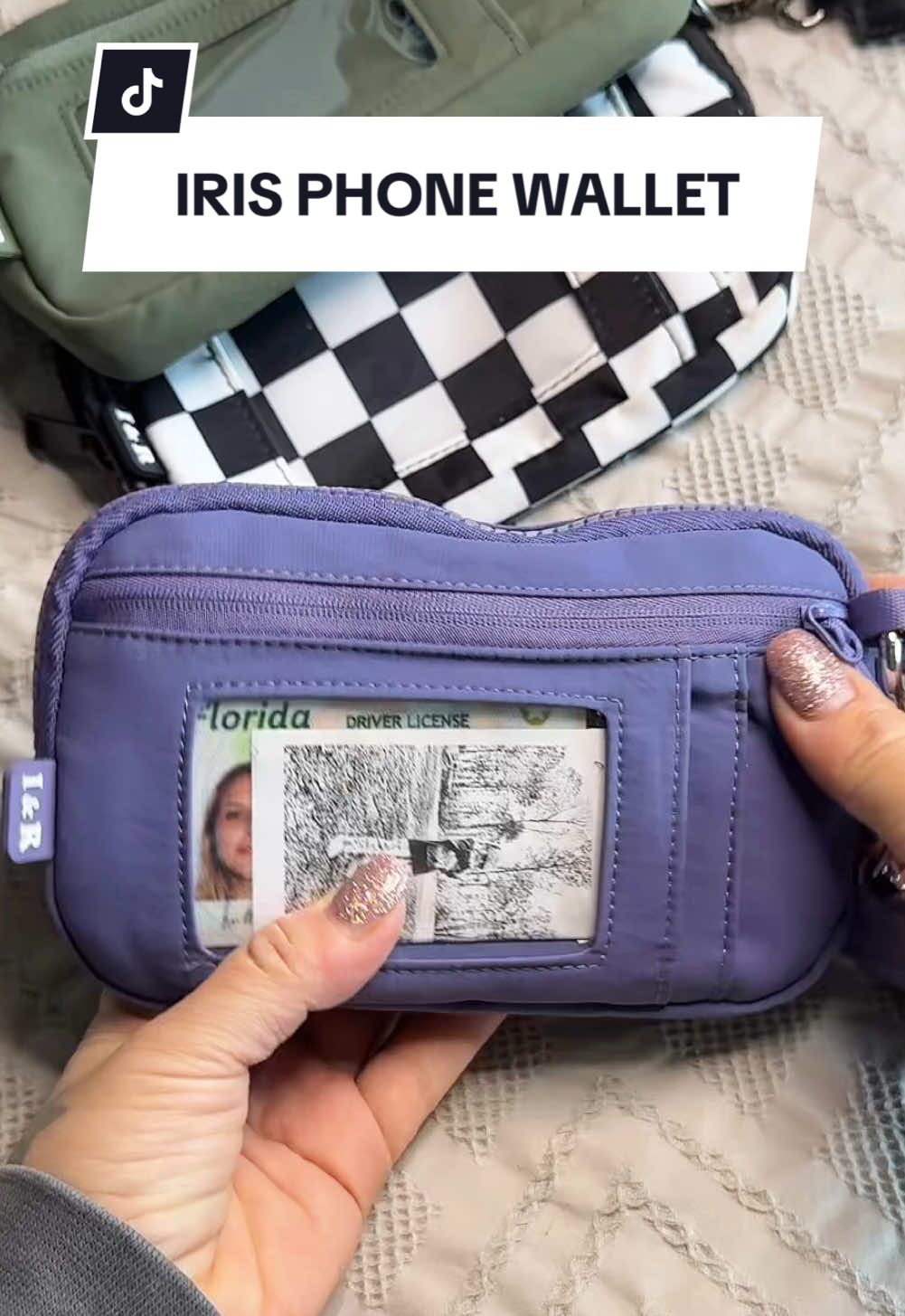 Iris wallet now holds your phone!  #iris #iriswallet #pursecollection #phonebag #phoneholder #musthave #cardwallet #momtok #pursetok #travellife #TikTokMadeMeBuylt #wallet #musthave #viral #ttshop #theiriswallet #chapstick #phonecase #phonebag #phonewallet 