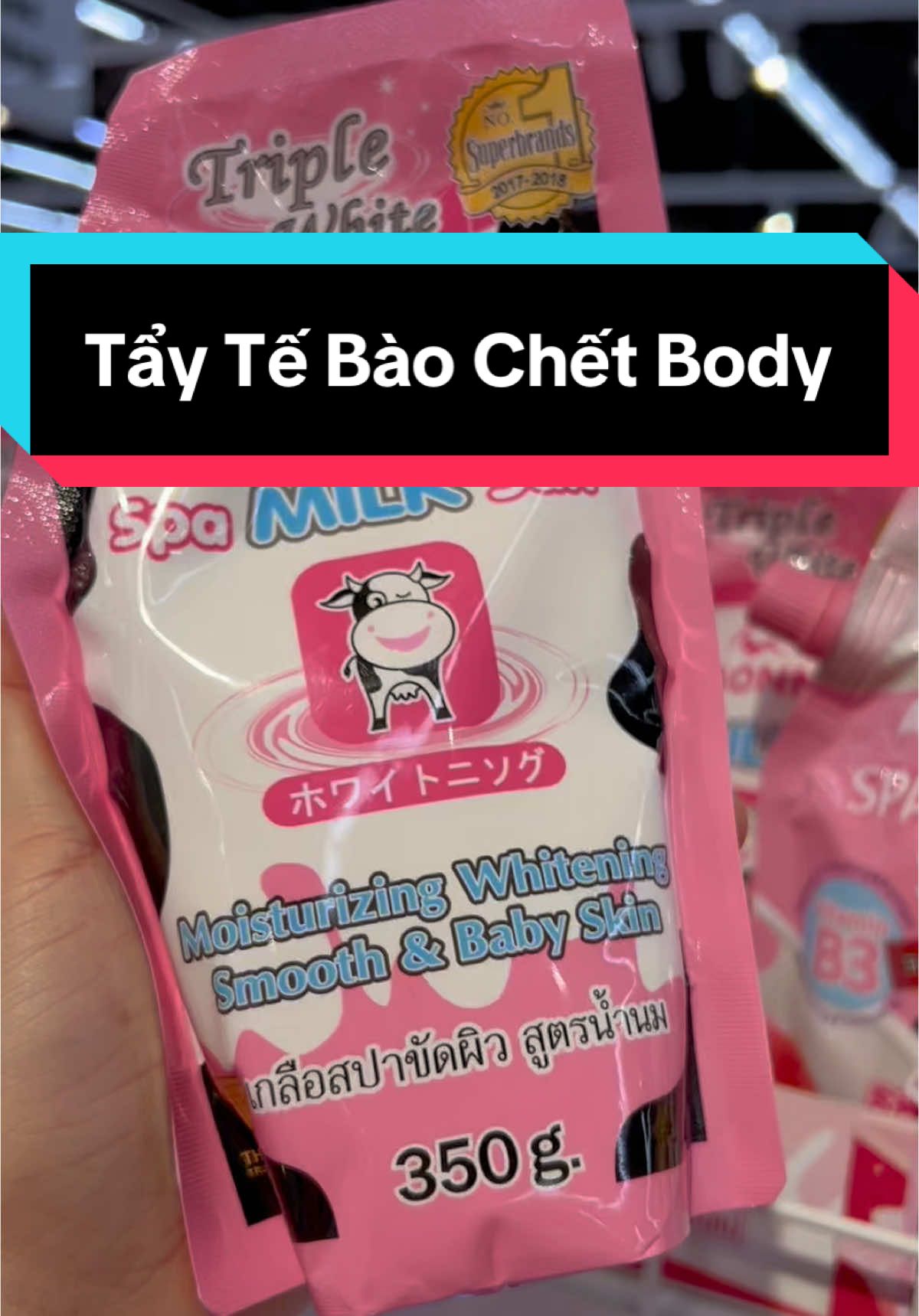 Muối tắm sữa bò tẩy tế bào chếtt okla nè mấy nàng.. #taydachet #taytebaochet #taytebaochetbody #muoitamsuabo #spamilksalt #duongda #duongdabody #xuhuong #viral #muataitiktok #minaareview 