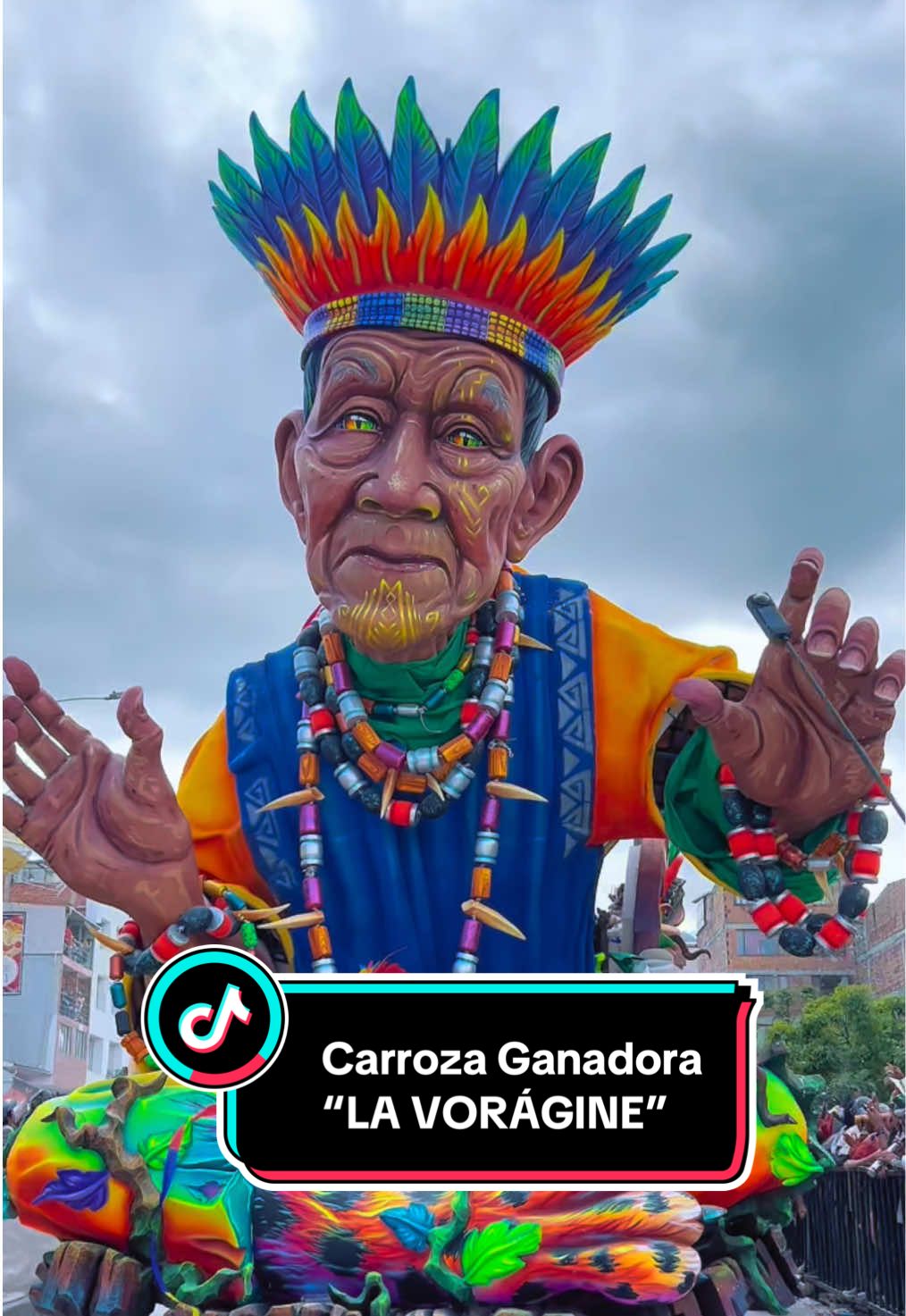 Carroza ganadora del Carnaval de Negros y Blancos 2025 modalidad tipo A. Felicitaciones al maestro Leonardo zarama  #nariño #carnavaldenegrosyblancos #pasto #2025 