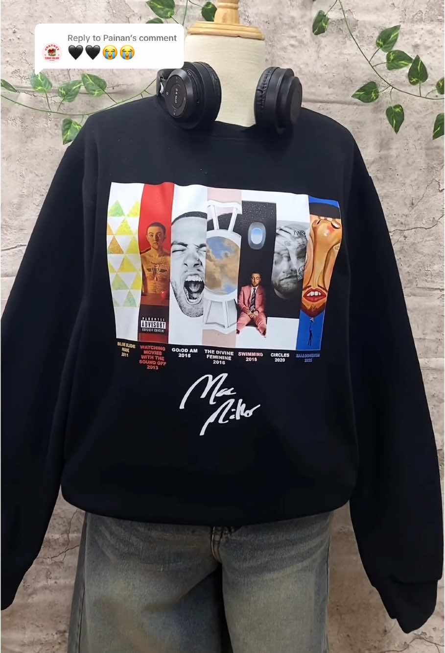 Replying to @Painan  this shirt really catches my eyes 👀 #macmiller #macmillerforever #macmillersweatshirt #macmillershirt #macmillerfans #macmillernewalbum #balloonerism #circles #swimming #rap #rappers #raptok #ripmacmiller  @KennethGiftShop  @KennethGiftShop  @KennethGiftShop 