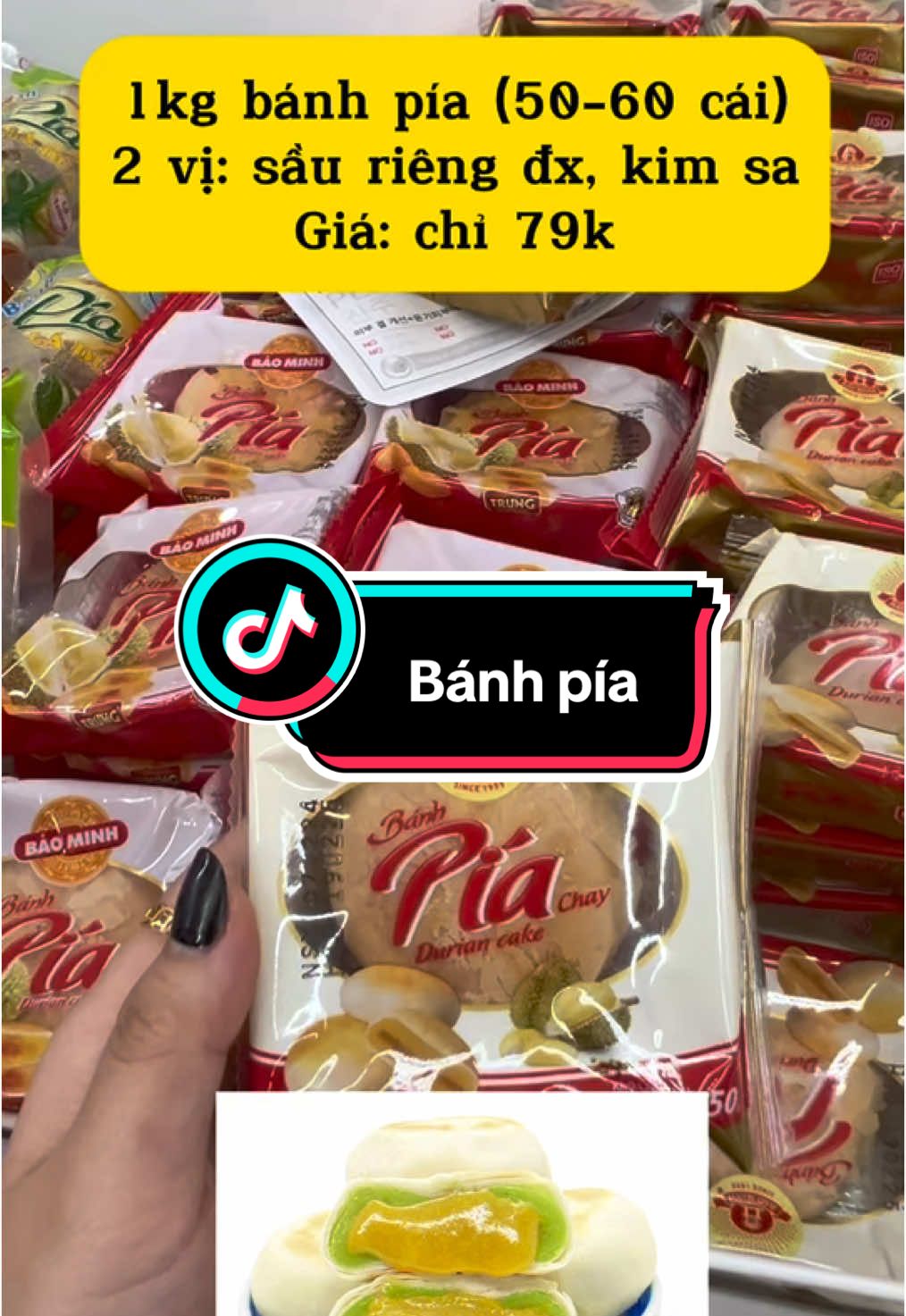 #banhpia #banhpiasaurieng #banhpiakimsa #banhpiadauxanhsaurieng #trending #tiktok #tet 