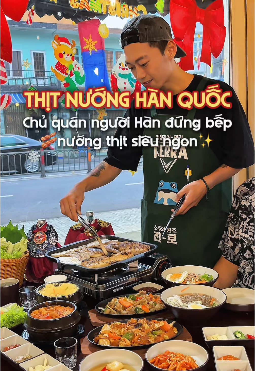 Tiệm thịt nướng Hàn Quốc siêu ngon, có chủ là người Hàn đứng bếp✨ #saigonmap #LearnOnTikTok #AnCungTikTok #yjp #vtmgr #viraltiktok #bbqhanquoc #thitnuong 