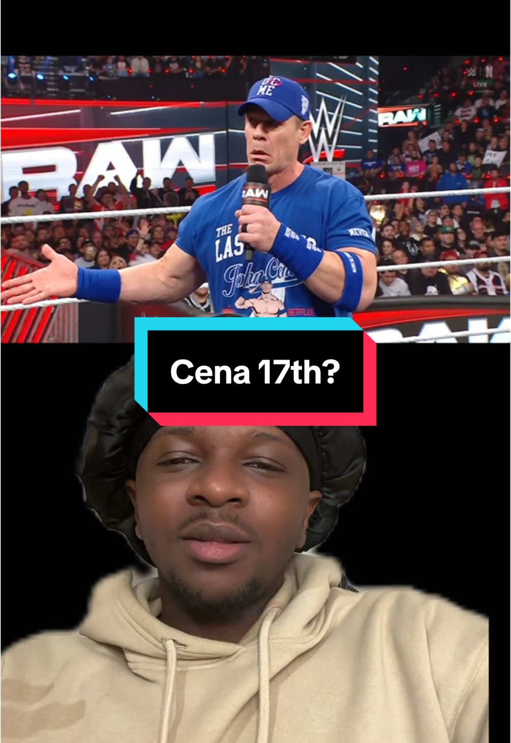 The last time is now #WWE #wweraw #rawnetflix #johncena 