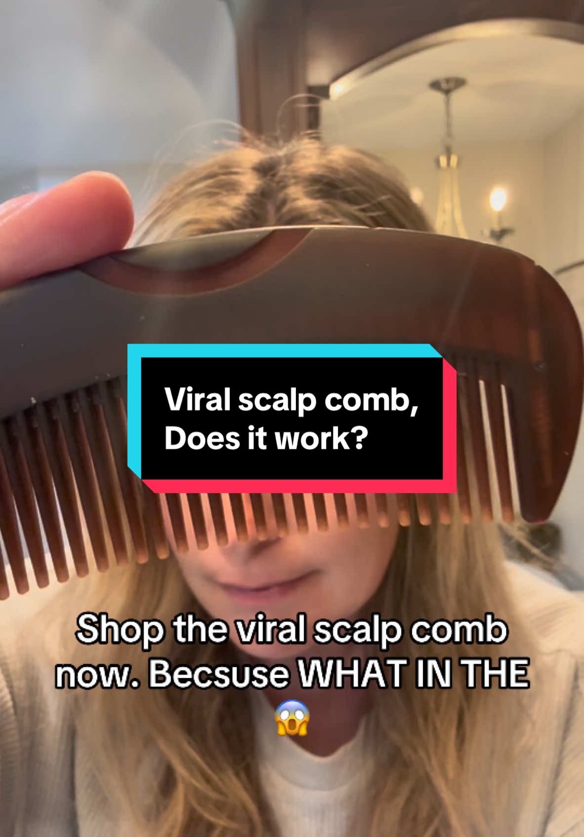 I was not sure it would work, and now I use it every single day. Better than dry shampoo because it gets off the yuck and doesn’t mask it like dry shampoo!  #scalp #scalpcare #tiktokshopfinds #tiktokmademebuyit 