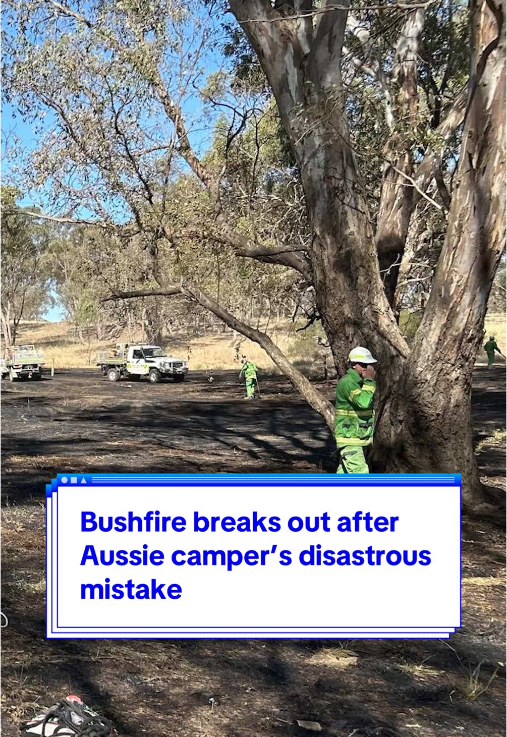 #Bushfire breaks out after Aussie #camper’s disastrous mistake 🔥 #campfire #camping #australia #bushfireseason #yahooaustralia 