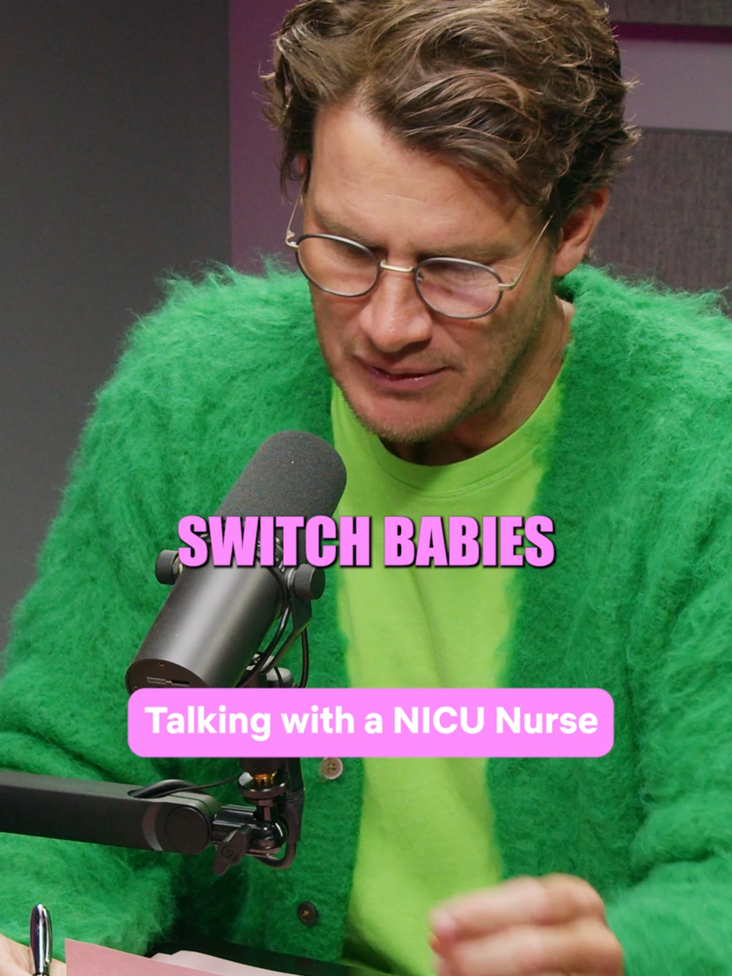 Baby switch #toshshow #danieltosh