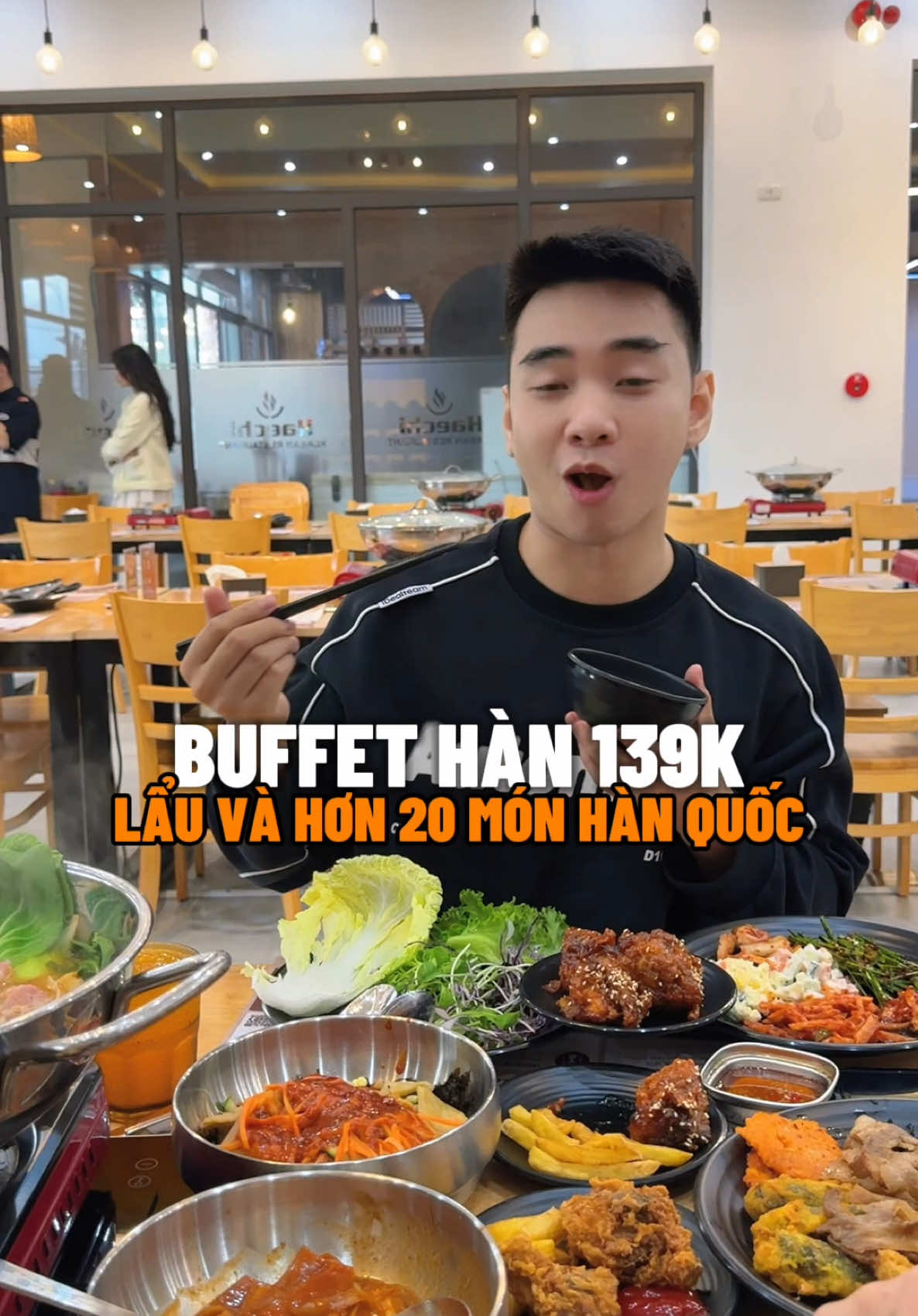 Buffet món Hàn Quốc hơn 20 món và lẩu ăn thả ga luôn nè, đi càng đông càng vui nhen - Haechi Korea Restaurant #vivucungnam #danang #reviewdanang #hzmedia #reviewanngon #ancungtiktok 