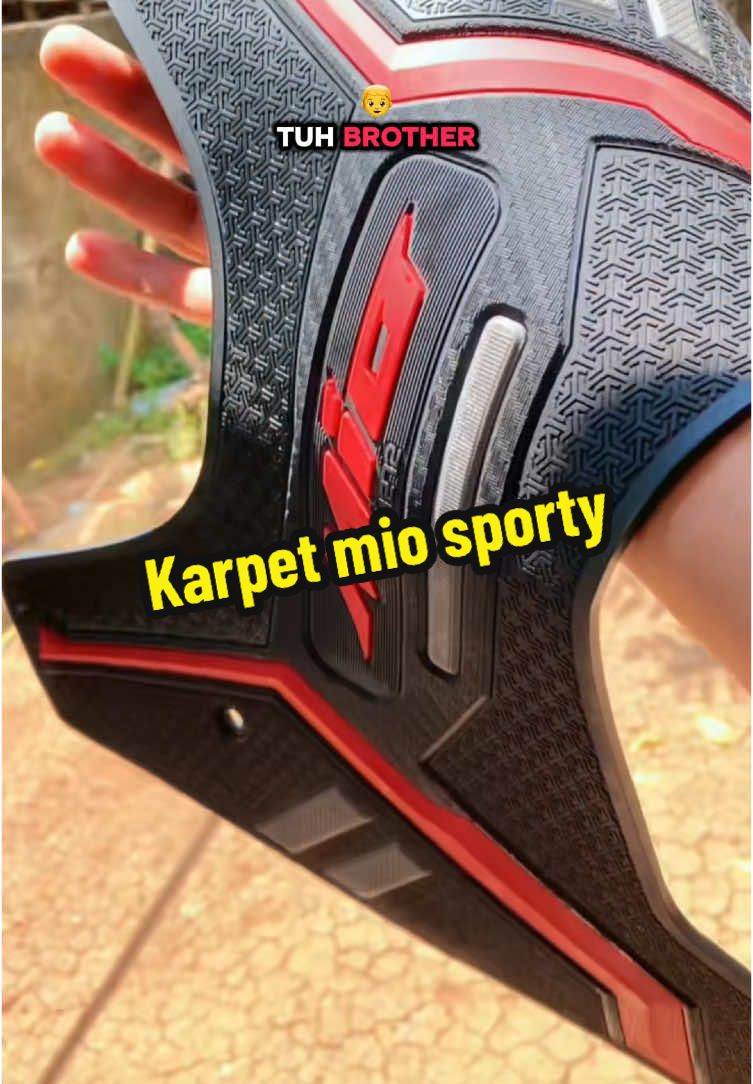 Karpet motor mio sporty atau smile #karpetmotor #motorcycleaccessories #otomotif 