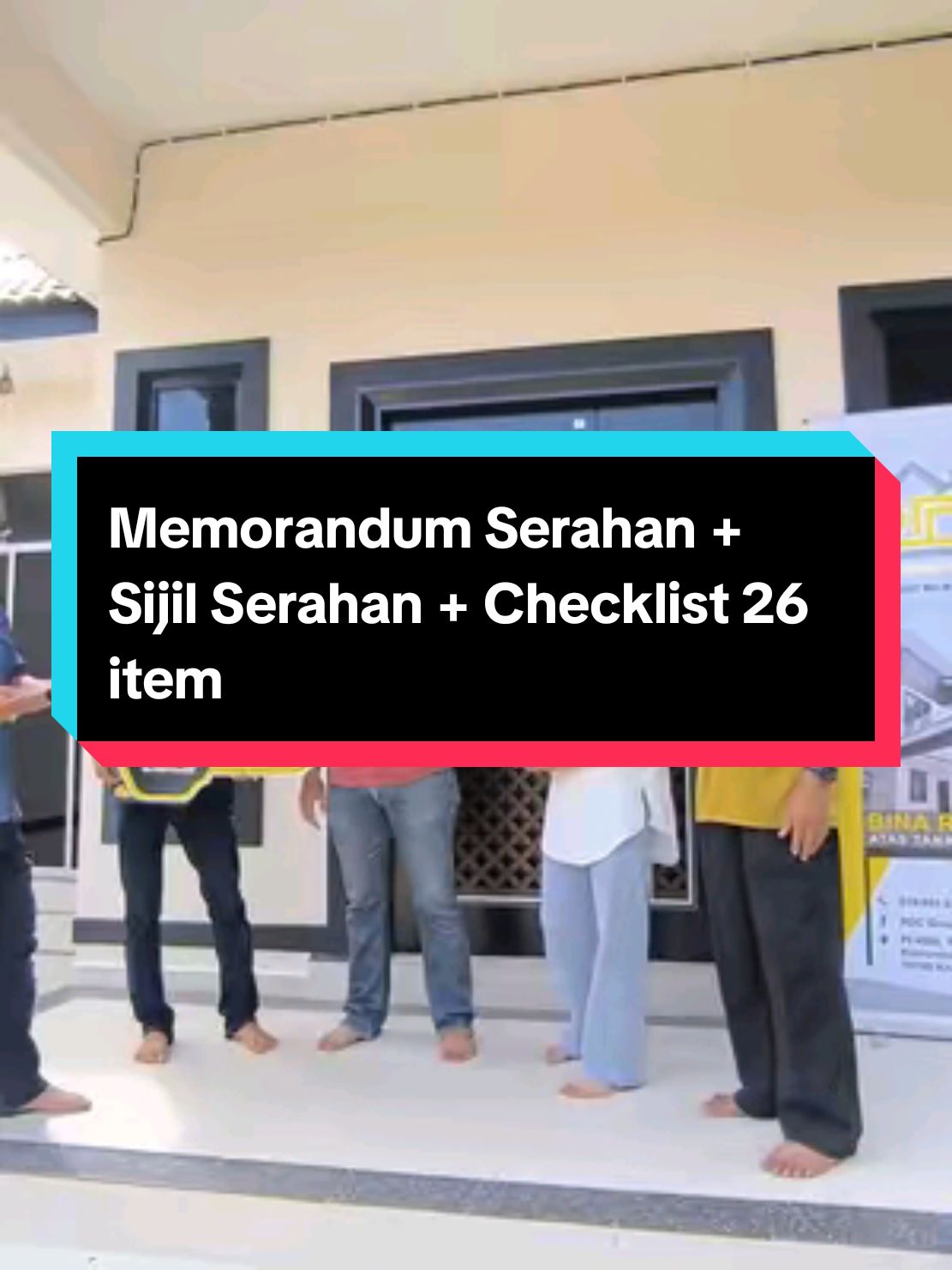 Sebelum Serahan Owner Wajib check kesemua 26 item.. Alhamdulillah Alhamdulillah Alhamdulillah.. Defect ada sikit2 Tu biasa..Kita target gred 95% ke atas.. 100% Tu robot shj boleh.. terbaik terima kasih semua team RDC #rdcgroupproperties #serahanmilikankosongRDC #binarumahatastanahsendiri #kelantan #rumahidaman 