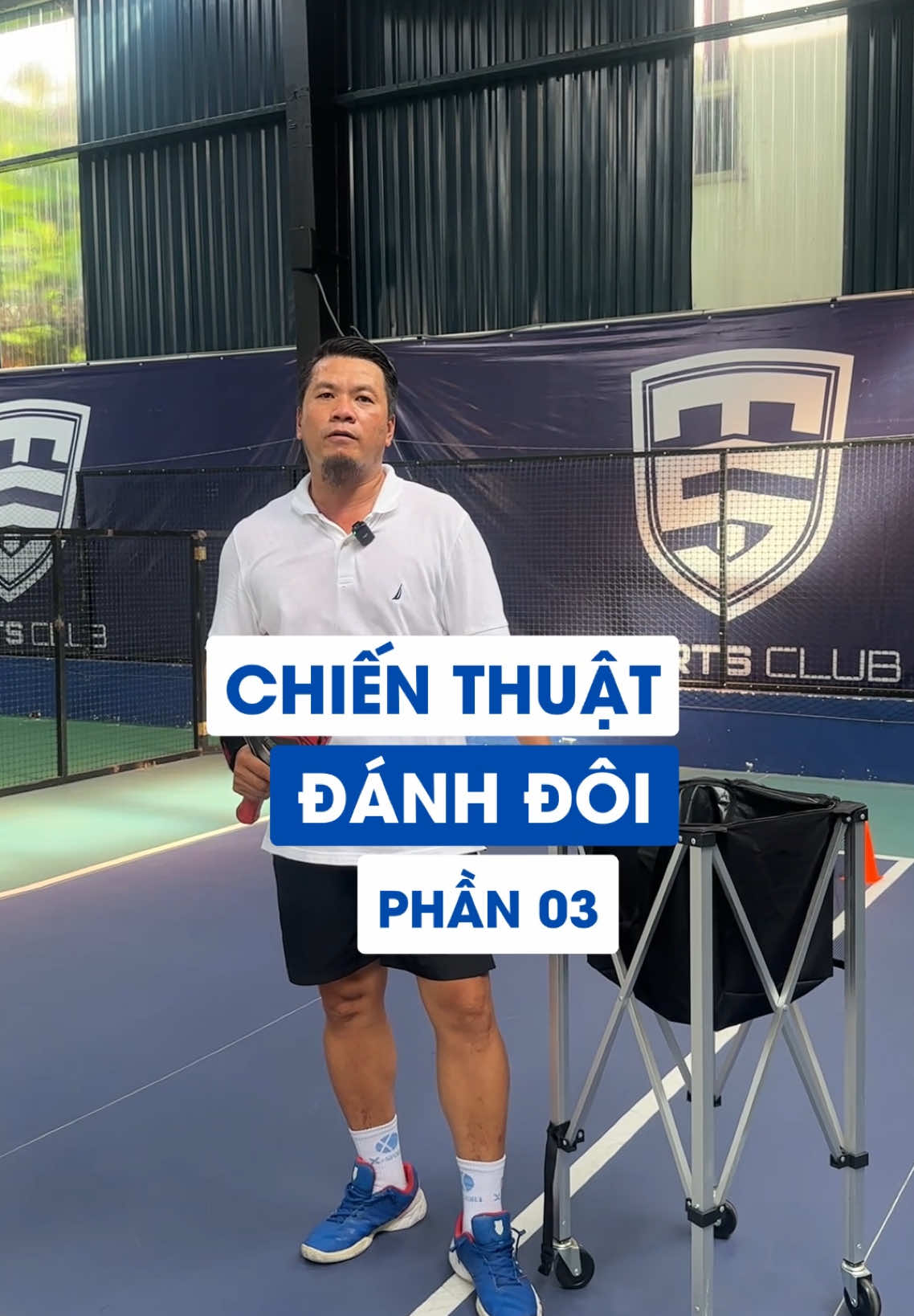 CHIẾN THUẬT ĐÁNH ĐÔI P3  @TS SPORTS CLUB @TS SPORTS SHOP  #tssportsclub #tssports #usapa #pickleball #Pickleballvietnam #bongduachua #Enlio #datsanpickleball #sports #fyp #viral #trending 