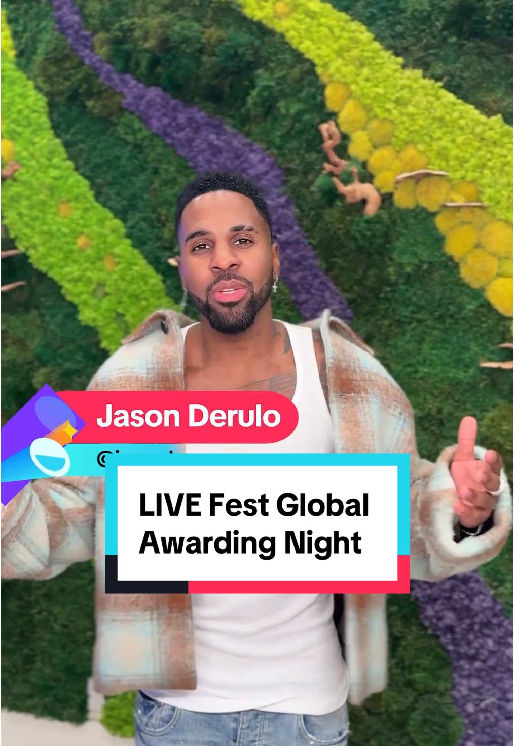 Siap-siap untuk malam terbesar tahun ini di #LIVEFest2024 award ceremony di London! Di tanggal 17 Januari 2025, kita akan melihat siapa kreator LIVE terbaik tahun ini bersama performance spesial dan keseruan bersama @Jason Derulo 🙌💥  Jangan sampai kelewatan, daftar sekarang: https://vm.tiktok.com/ZS6LWJqAF/