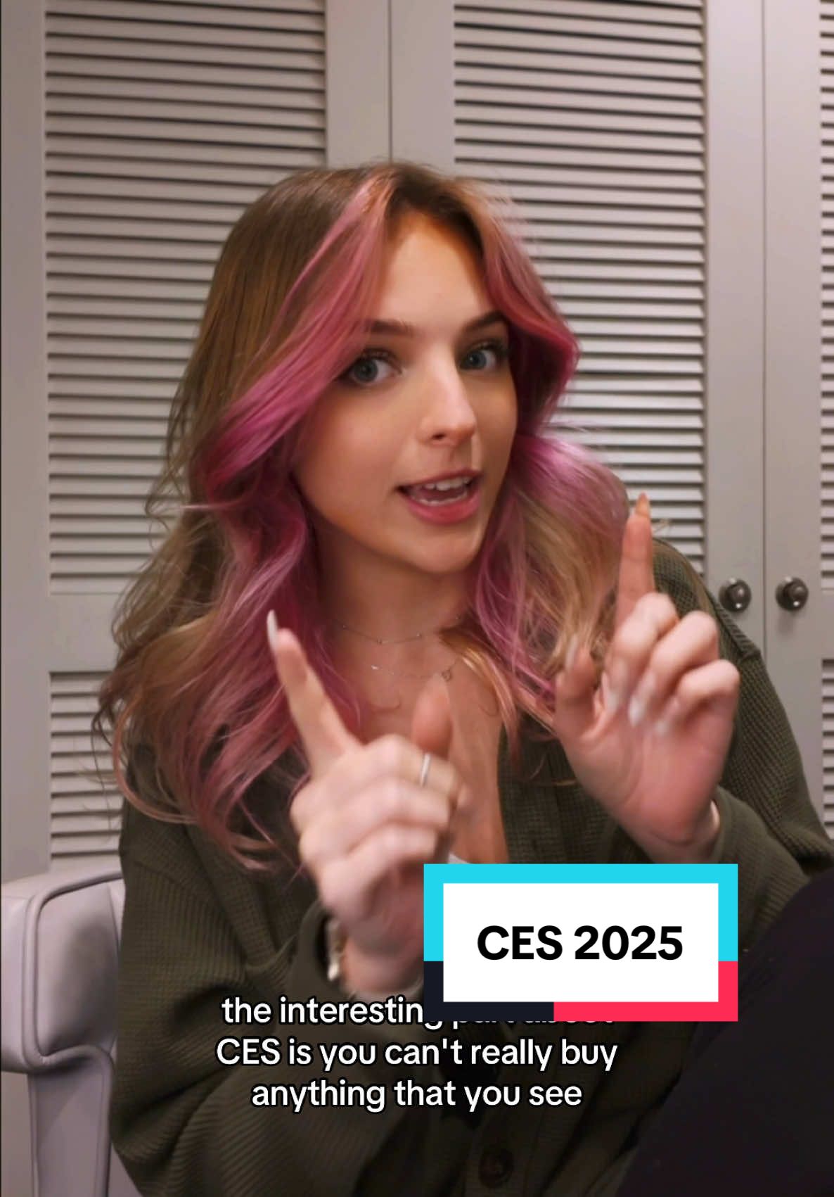 what CES is !  Here for the week,  sorry for the crap audio #gamer #ces2025 #lasvegas #lindseyszn 