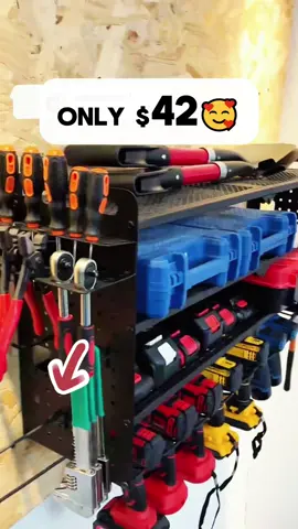 My favorite way to store my power tools #powertools #toolstorage #tool #garage #garageorganization #toolorganization #tiktokshopcybermonday #2025 #giftideas #giftideasforhim  
