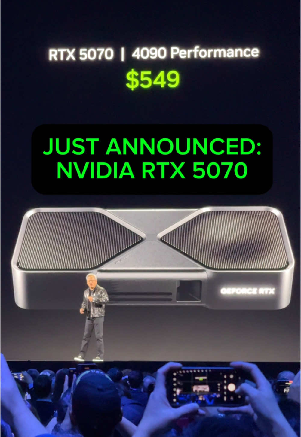 Absolutely insane level of performance for the money!! #nvidia #rtx5070 #gpu #ai 