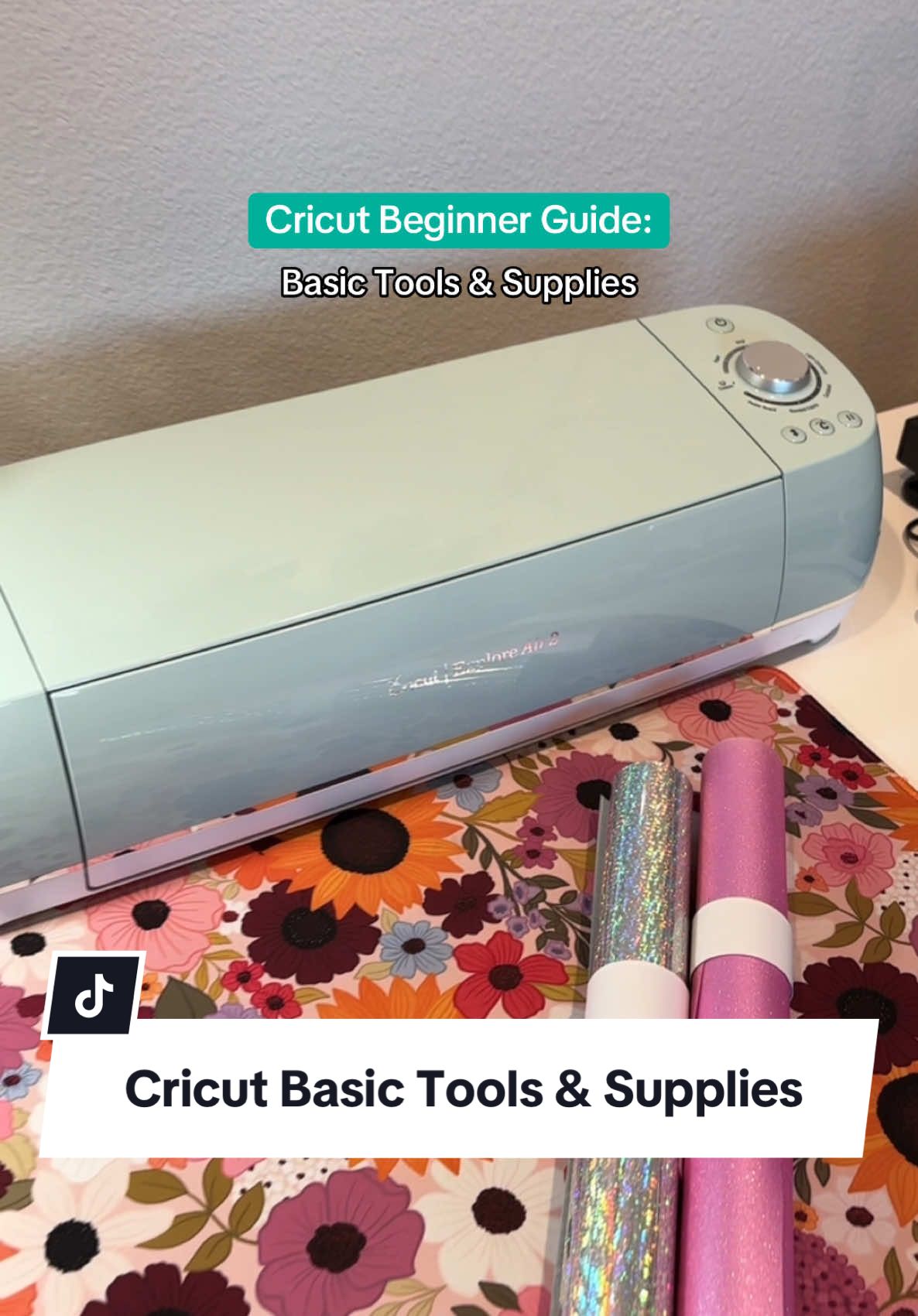 Cricut beginner tutorial: here are the basic tools and supplies you’ll need to get started with your Cricut #cricutbeginner #cricuttutorials #cricuttips #cricuttools #creatorsearchinsights 