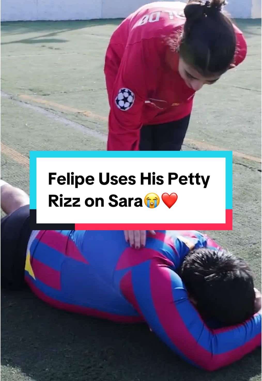 Felipe Uses His Petty  Rizz on @sara 😭❤️ #sarasaffari #sarasaffariclips #rizz #funny 