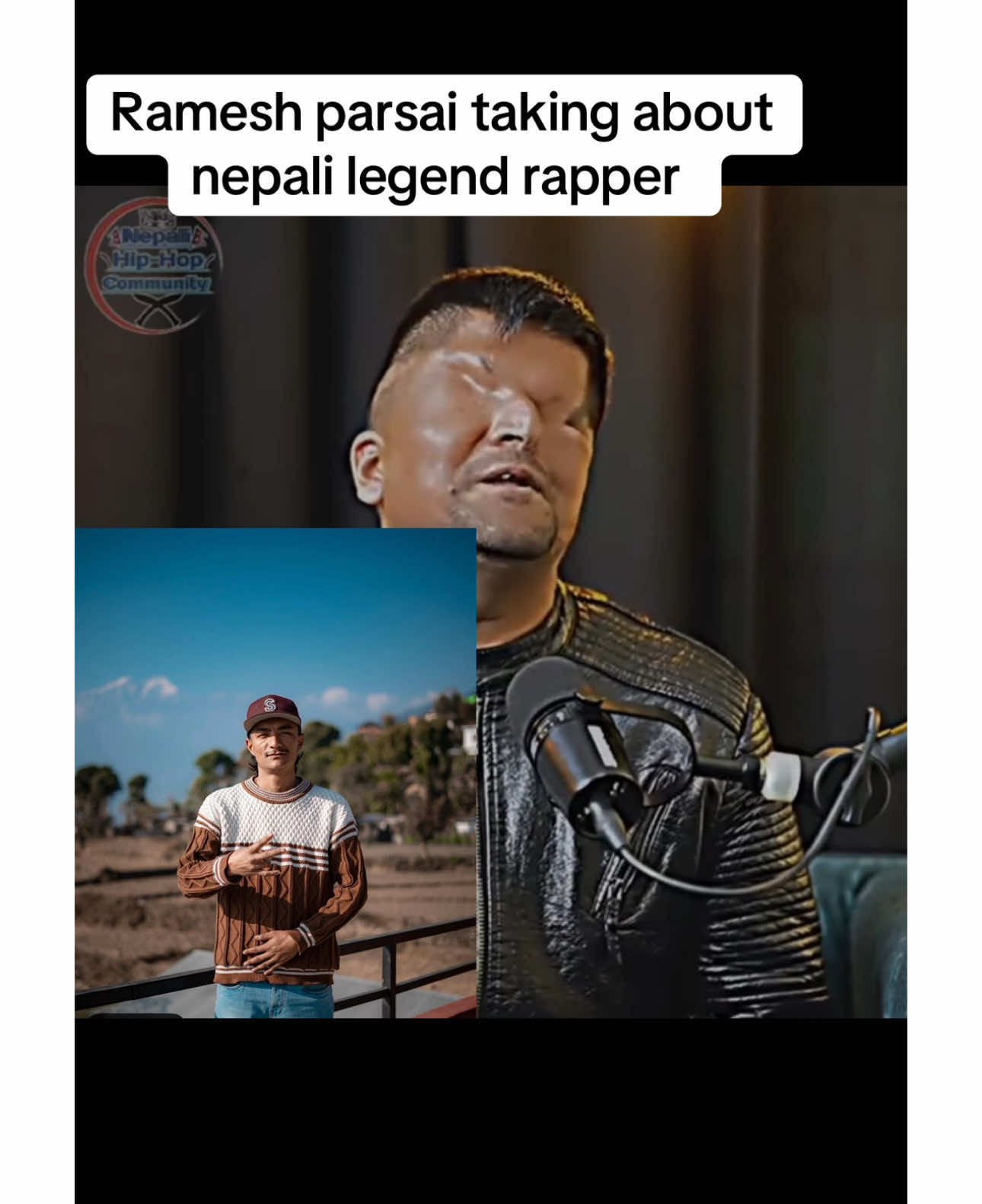 Nepali politician taking about famous Nepali rapper #nepalitiktok ##tuki #lahure #yamabuddha #rap #politics 