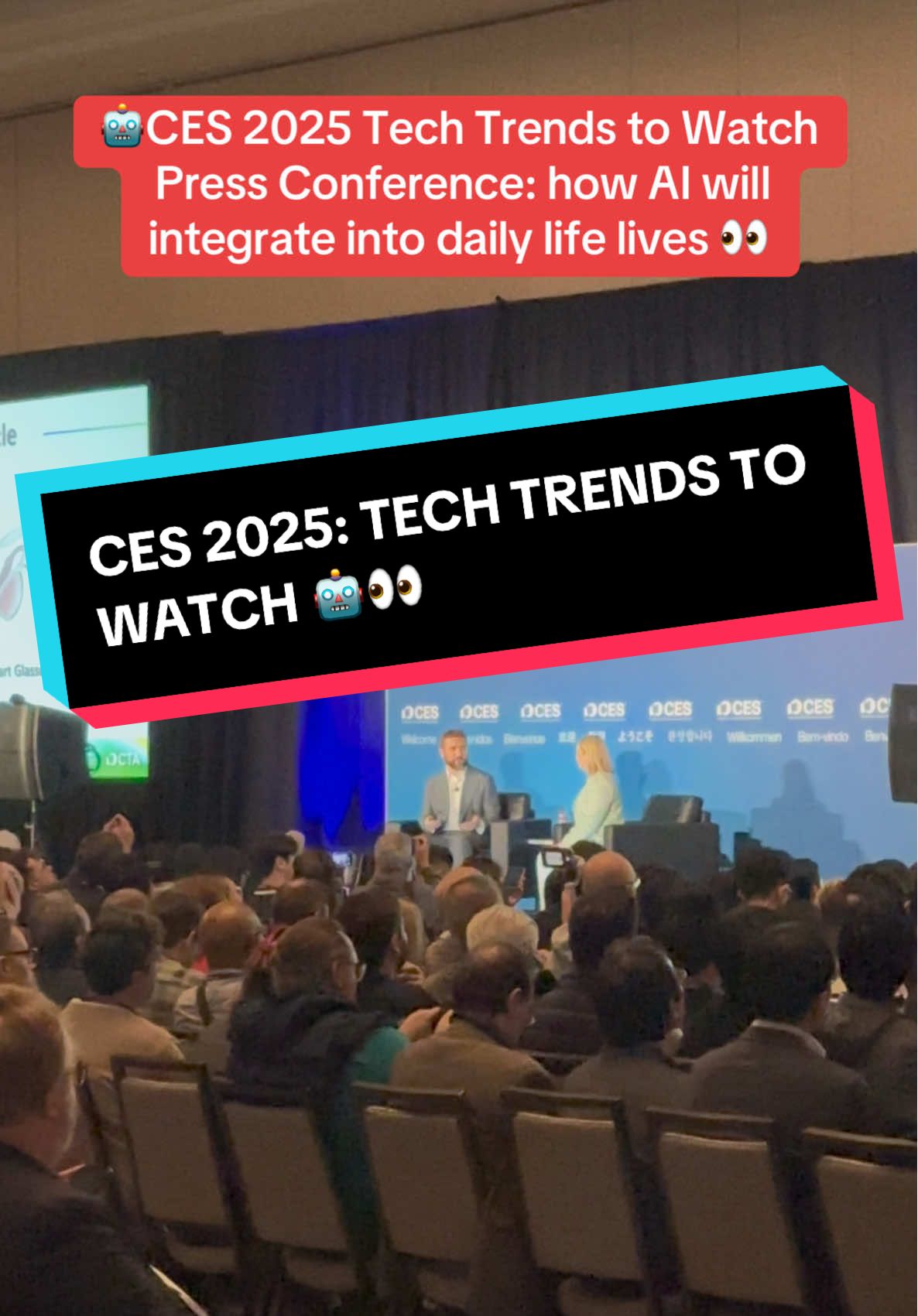 The future of tech that AI will have on our daily lives is…exciting none the least!  #ceslasvegas #ces2024 #ces2023 #consumertech #lasvegas 