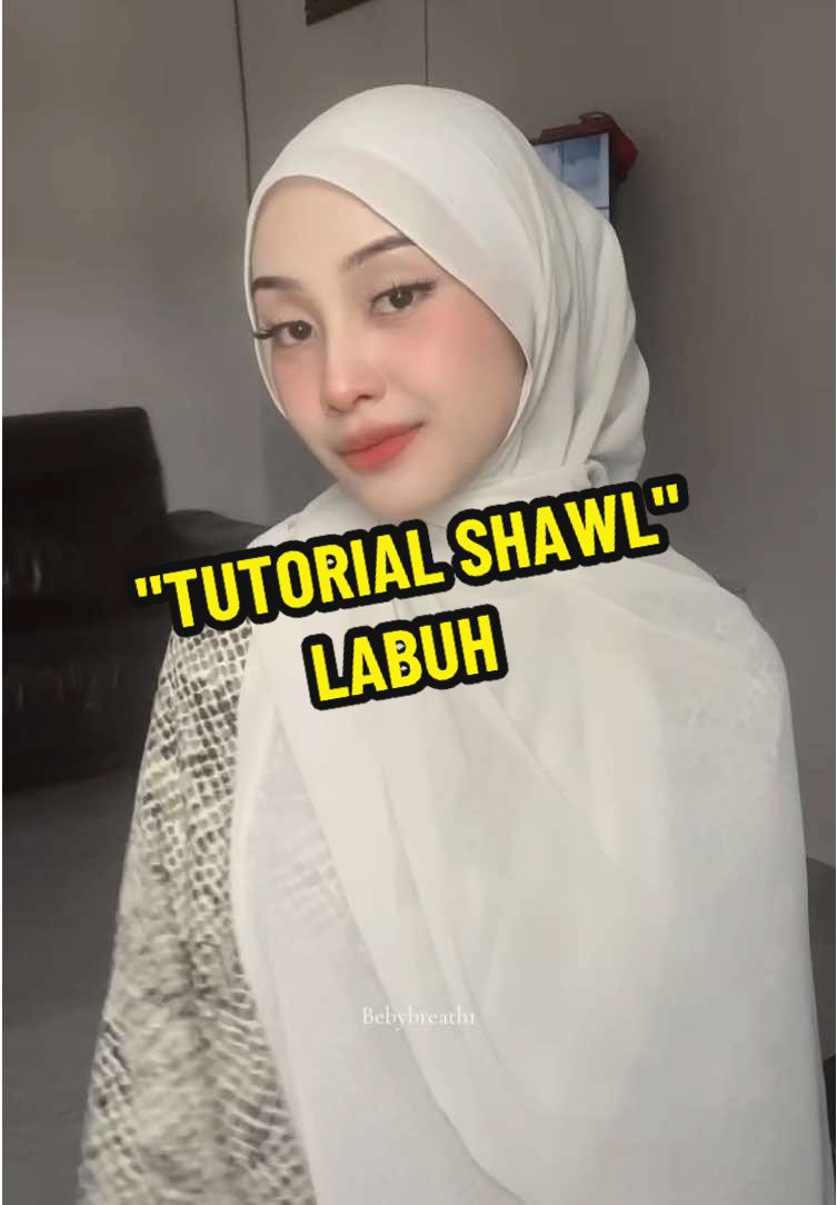 Replying to @Jaja Mestilah boleh sebab kita yang buat dia kan 🫣 Macamni lagi best sebab pusing kat bahagian bahu je  #tutorialshawl #tutorialshawllabuh #tutorialtudung 
