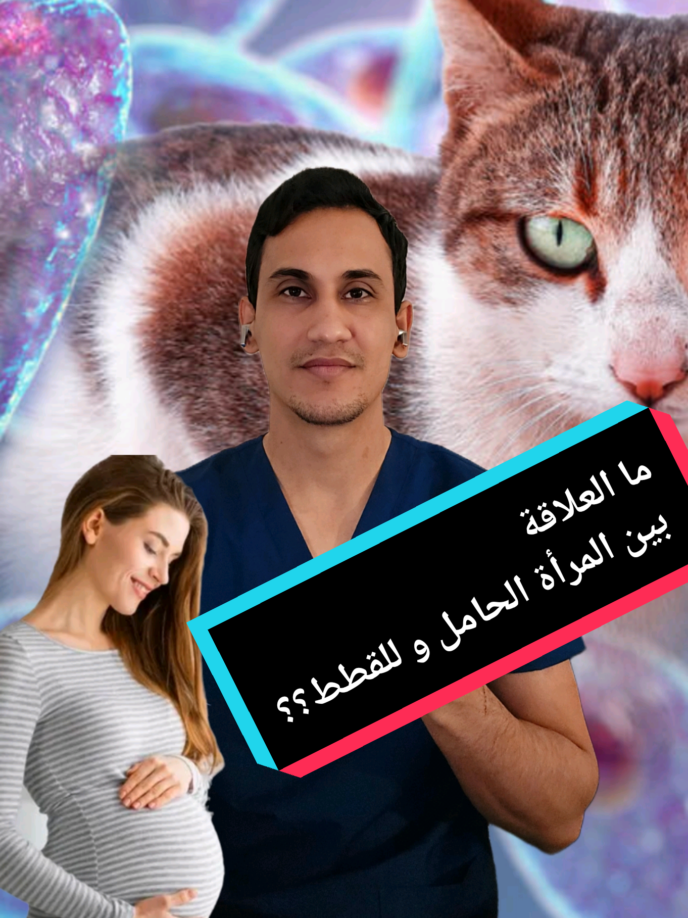 ما العلاقة بين الحوامل و القطط؟؟ #التكسوبلازما  #طب #دكتور  #الدكتور_خالد_جمعة  #اكسبلور 