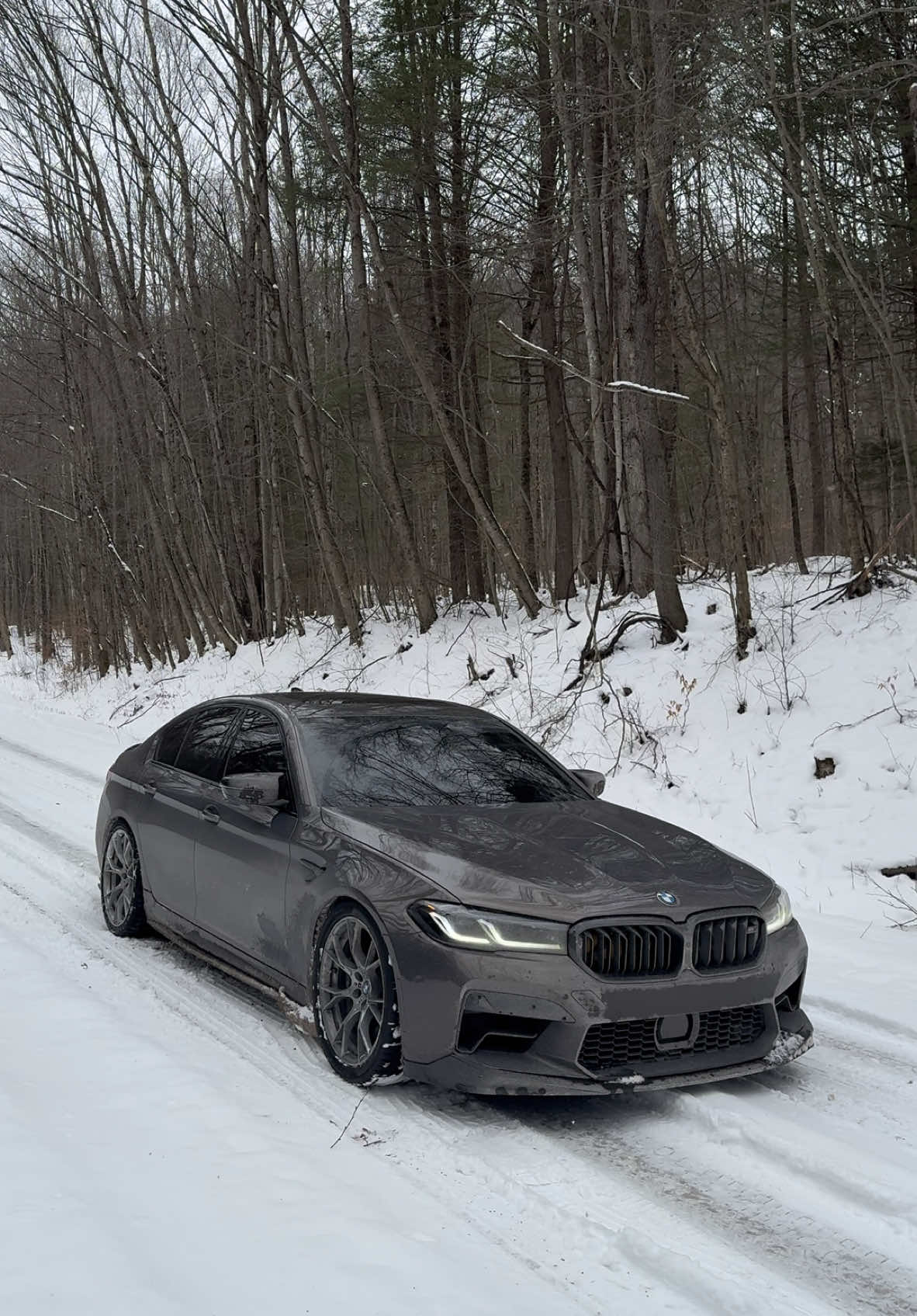 ❄️👑 #bmw #f90 #m5 #snow #germany #fyp #winter