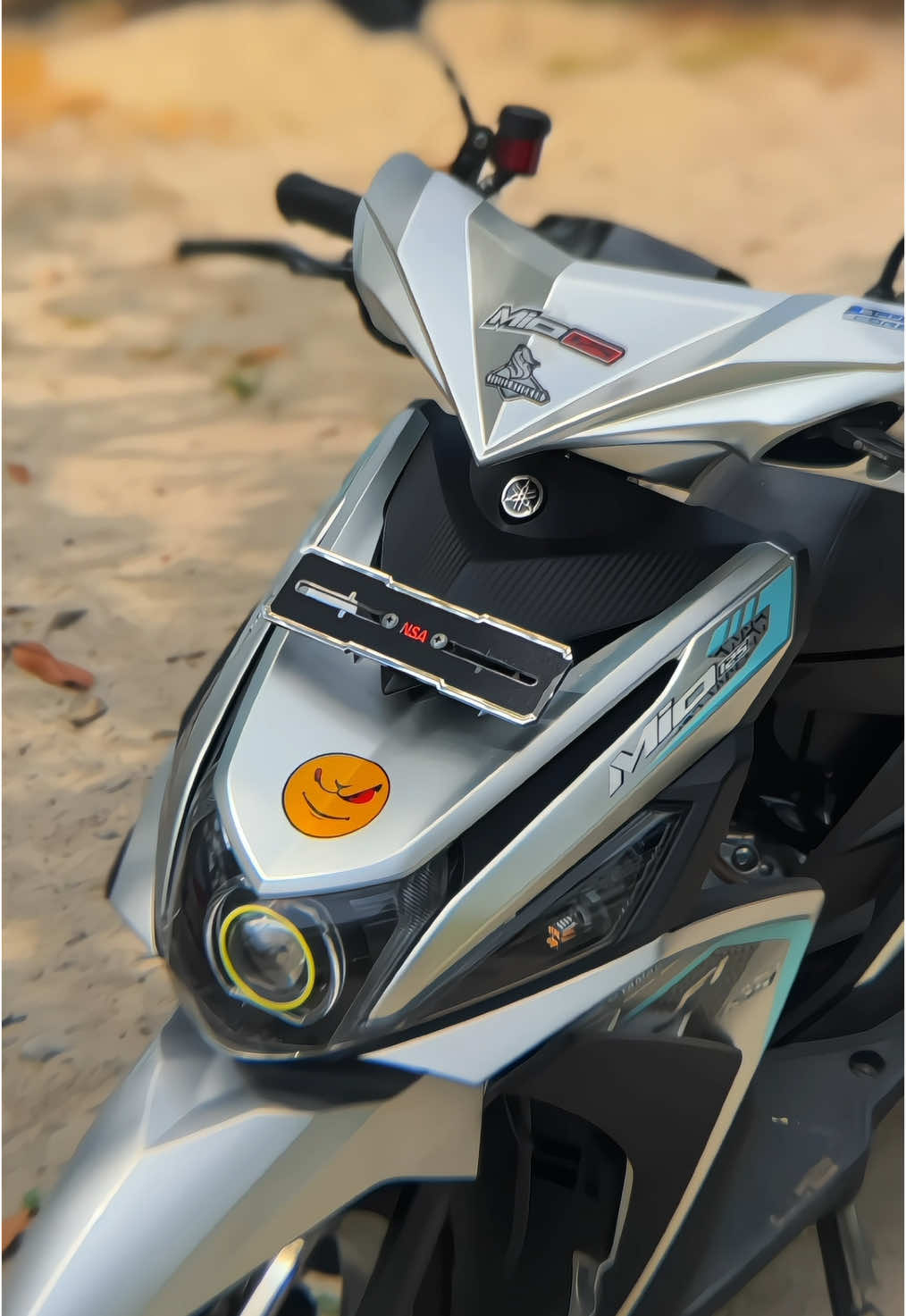 Pake dudukannya aja biar ganteng😎🔥 #framelessplate #dudukanplat #rekomendasi #variasimotor #fyplah #bismillahfyp 