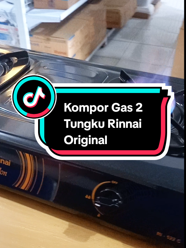 Kompor Gas 2 Tungku Recommended Rinnai Original Seri RI 522 C Awet Banget  #komporgas #kompor2tungku  #fyp #fyppppppppppppppppppppppp 