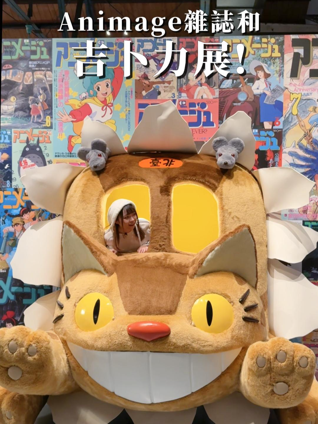 吉卜力特展強勢登台！邊逛展邊找回遺失的童年🥹#Animage雜誌和吉卜力展  #吉卜力展  #台北展覽 #展覽 #華山文創園區 #華山 #龍貓 #魔女宅急便 #探店 #動漫 #二次元 #中二見習中