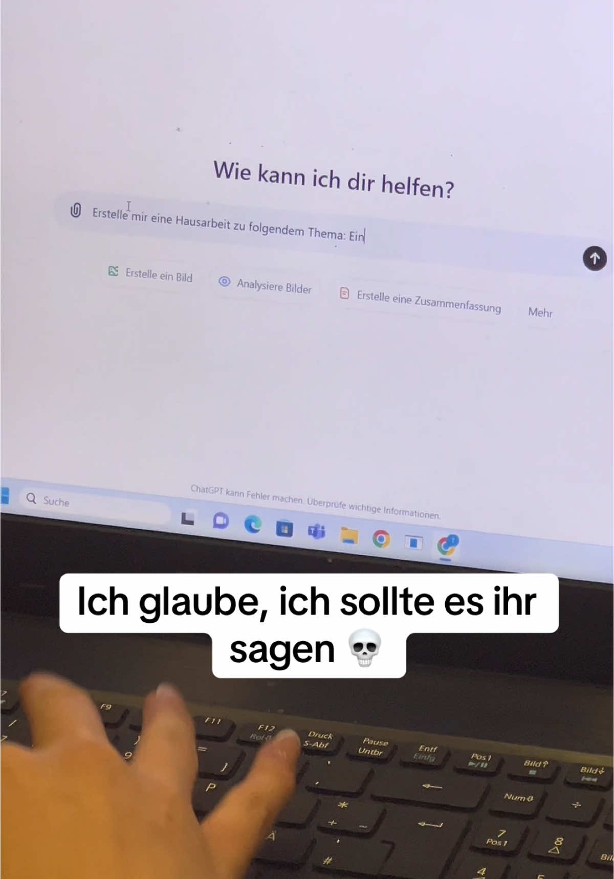 Wer ist schon mal wegen KI durchgefallen? #unileben #kidetektor #student 