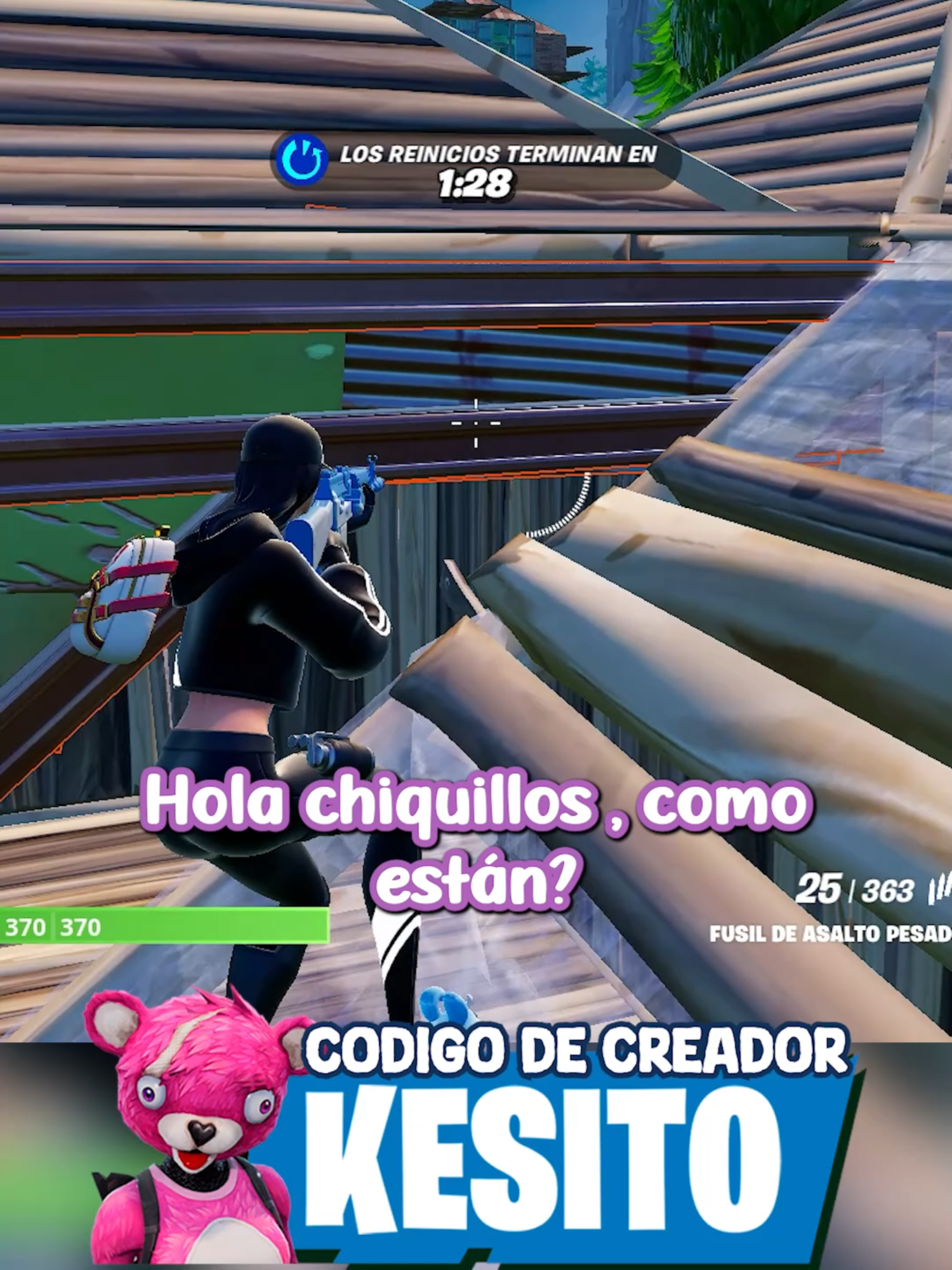 Código de creador Fortnite o Epic : 