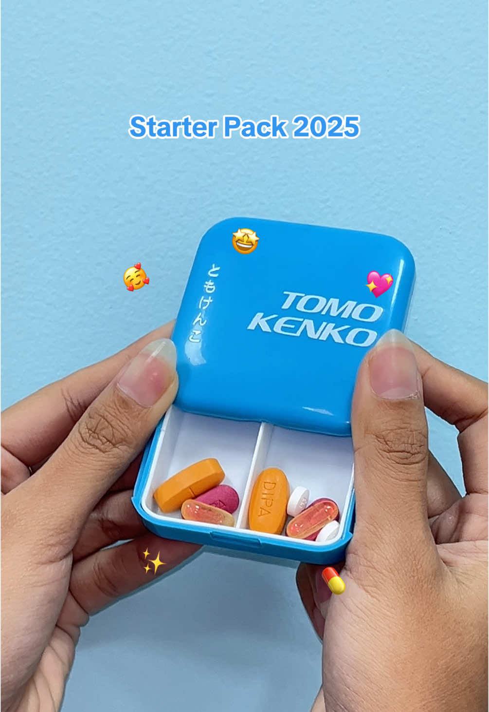 Starter pack 2025 ✨‼️ Tahun ini harus lebih aware lagi sama kesehatan yah Teman Sehat 🥰 #vitamintomokenko #tomokenko #vitamind3 #prozebtomokenko #zinctomokenko #vitaminc 