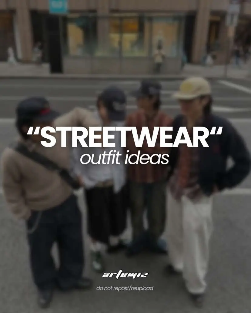 streetwear outfit ideas for men #4u #fashion #outfit #outfitideas #streetwear #men #recommendations 