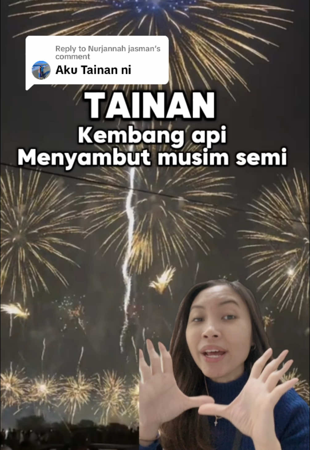 Replying to @Nurjannah jasman WARGA TAINAN CATET TANGGAL!!! #taiwan #berita #infotiktok #tkitaiwan #tkwtaiwan #pmitaiwan🇲🇨🇼🇸 #fyp #kembangapi #lala 