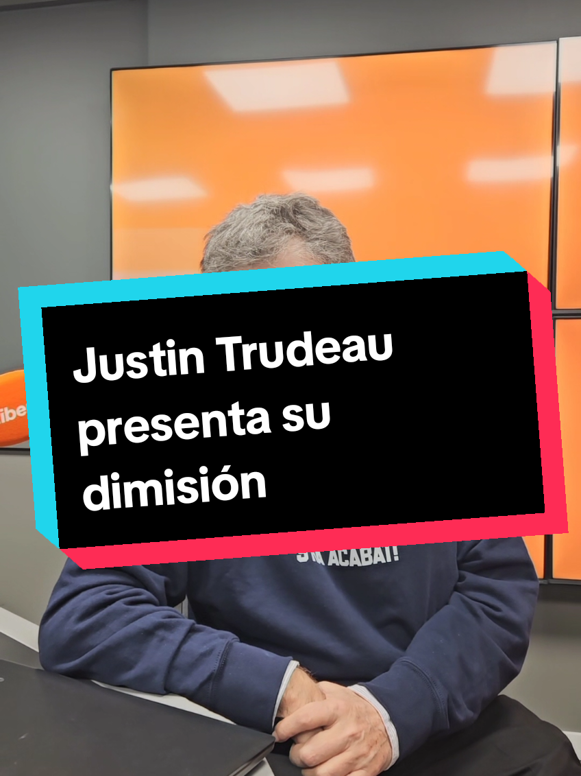 🔴 El primer ministro de Canadá Justin Trudeau anuncia su dimisión. 🎙Luis del Pino: