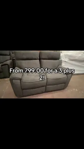 Sofa sets start from just £799 for a 3 plus 2! Fully reclining! Order yours today for quick delivery #comfysofa #furniture #recliningsofa #cornersofa #sofas #bargains 