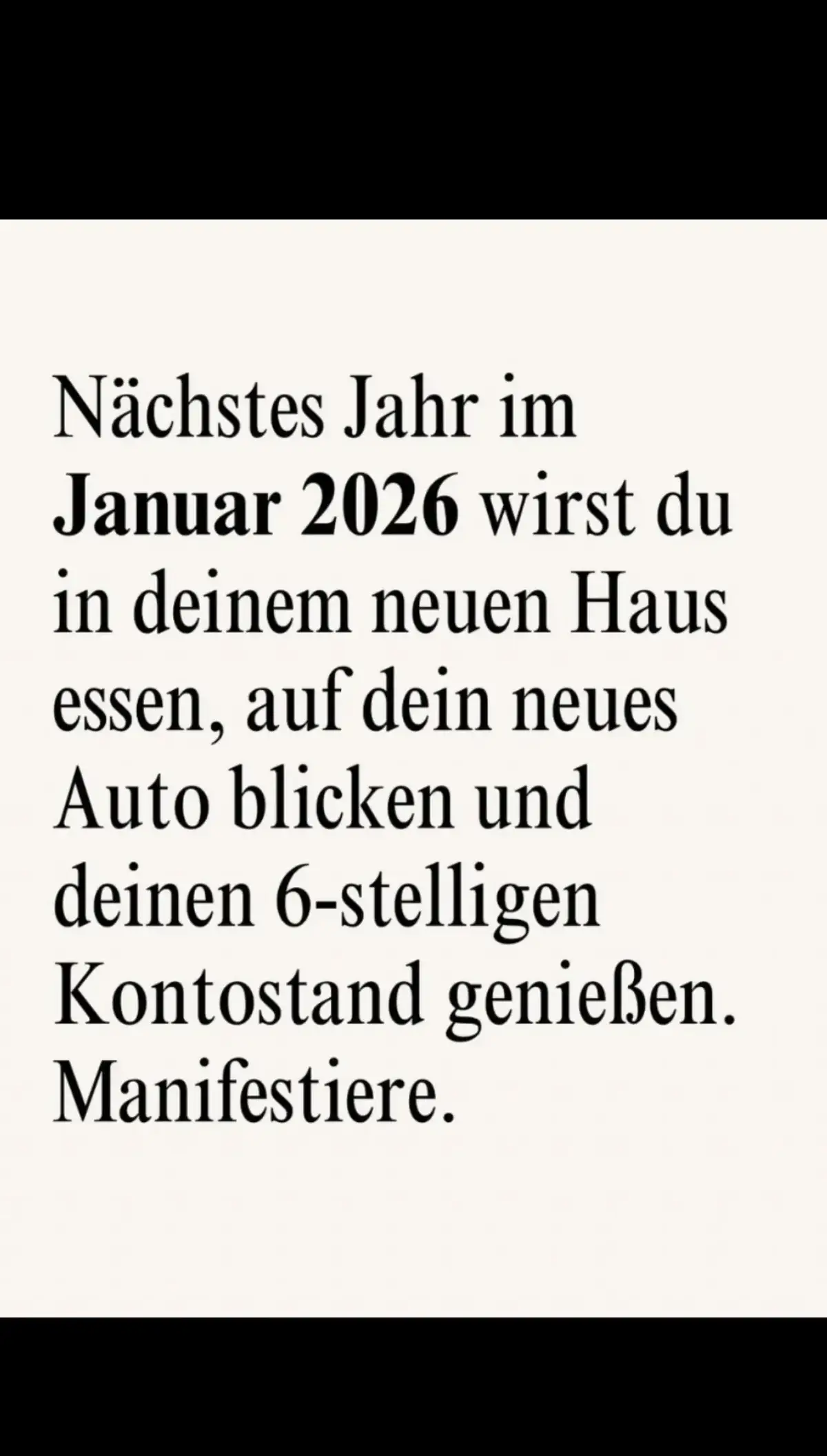 #SeiDuSelbst #EwigeFragen #januar2026❤️😍 #neueshaus #manifestieren #auto #6stellig #kontostand #genießen #glaubandich #glaube #segnungen #mächtig #momente #selbstreflexion #erwartungen #erkenntnis #wundersamedingebeginneninnen #plötzlich #kommentare #glück #träume #glaubandich #