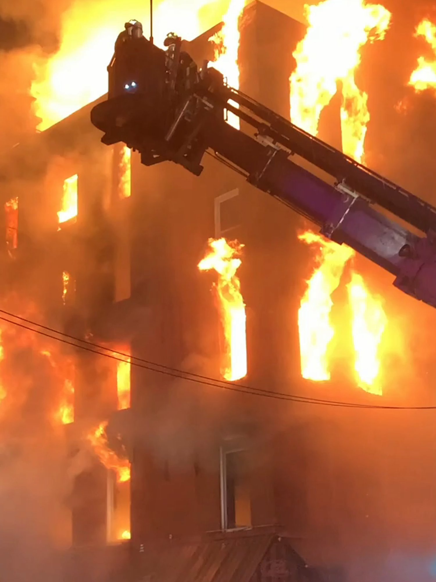 -EARLY ARRIVAL 6-ALARM FIRE-- HEAVY FIRE Throughout CHURCH and Vacant Building P1 #FIRE #Police #firefighter #NYCFireWire #Alerts #Response #Responding #FYP #for #tiktokviral