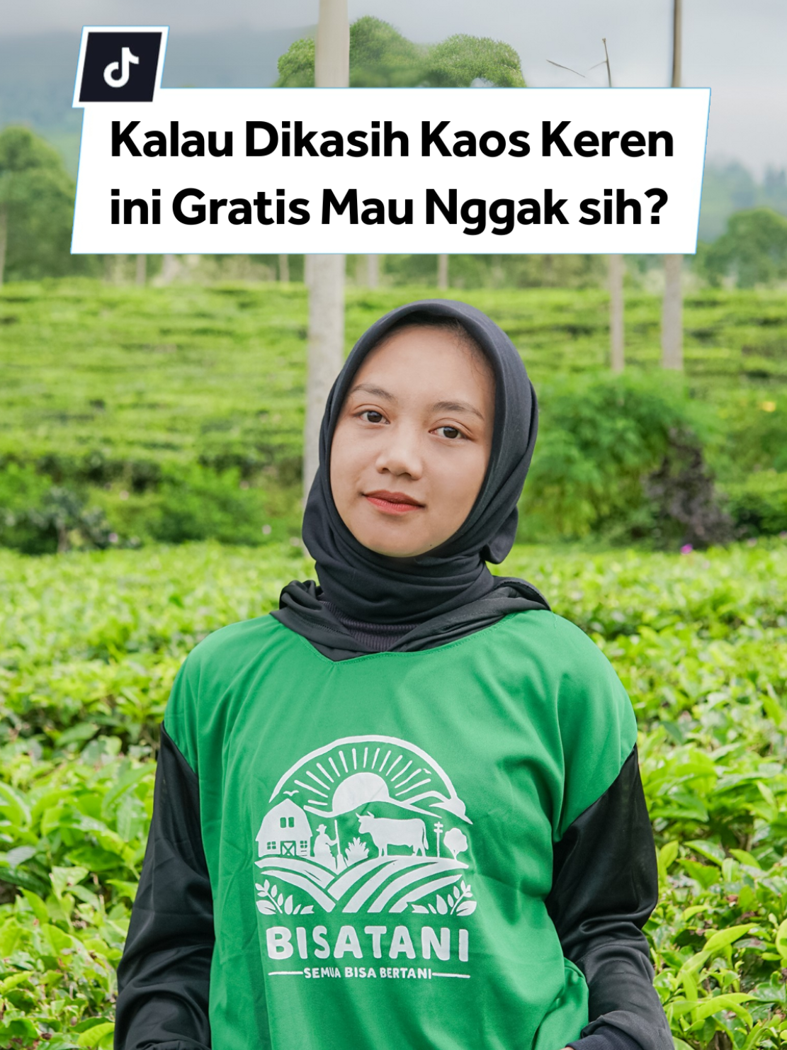 Dikasih Kaos Bertani Keren ini mau? Apa mau banget 🙋‍♀️ #bisatani #berkebun #petanimuda #pertanian #bertani 