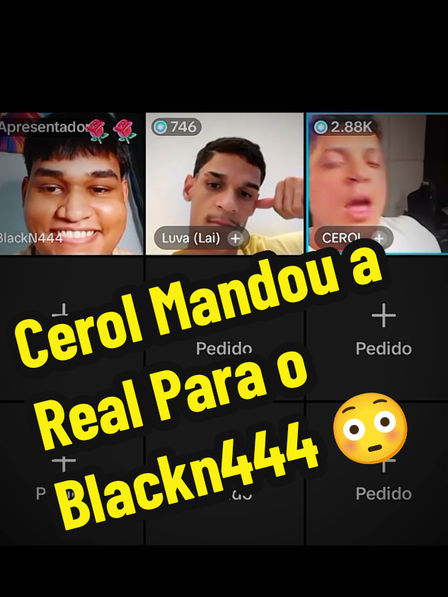 Carol mandou a real 🚨 #blackn444 #live #cerol #luvadepedreiro 