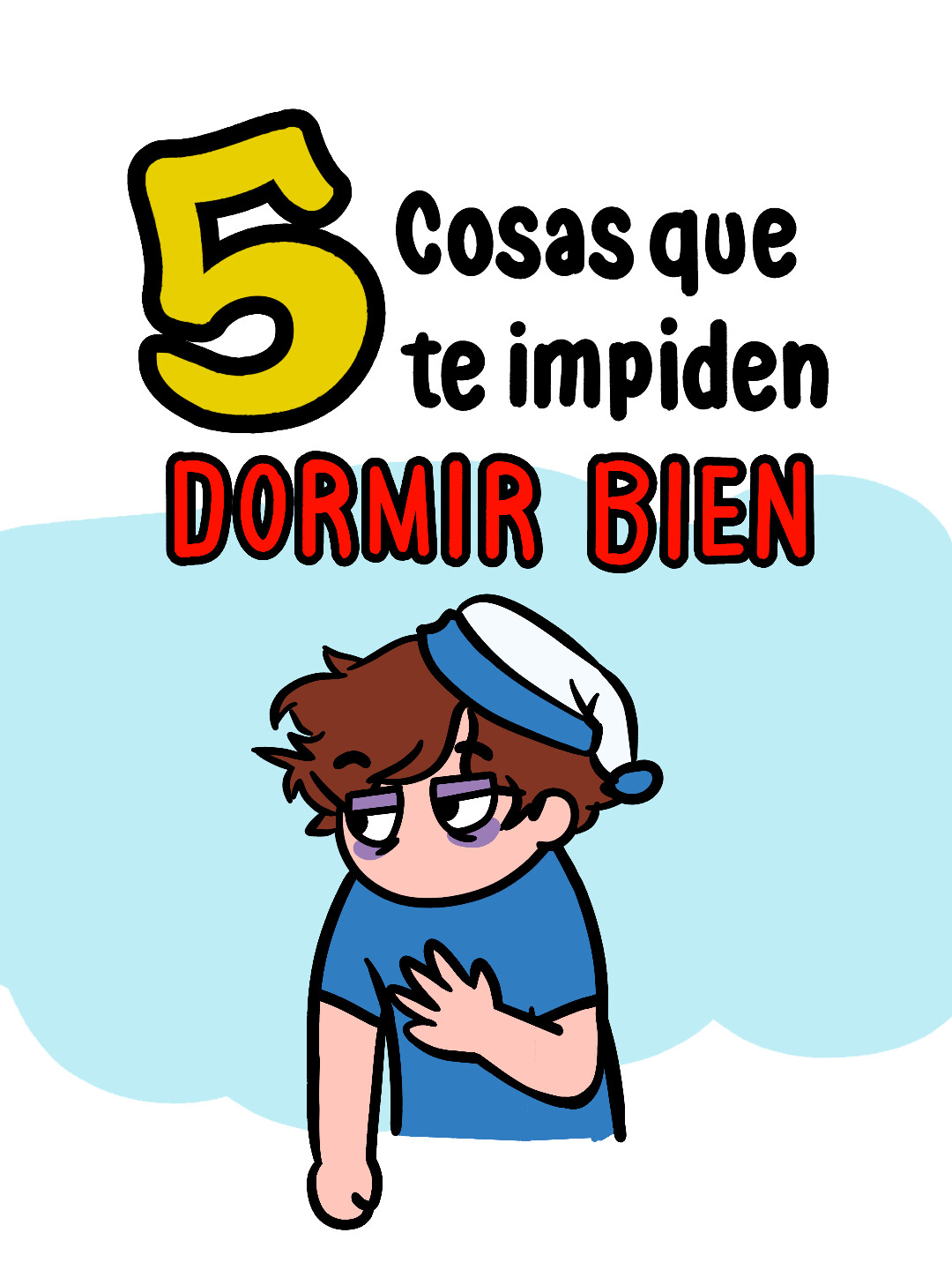 5 Cosas que te impiden dormir bien ❌ #dormir #despertar #dormirbien