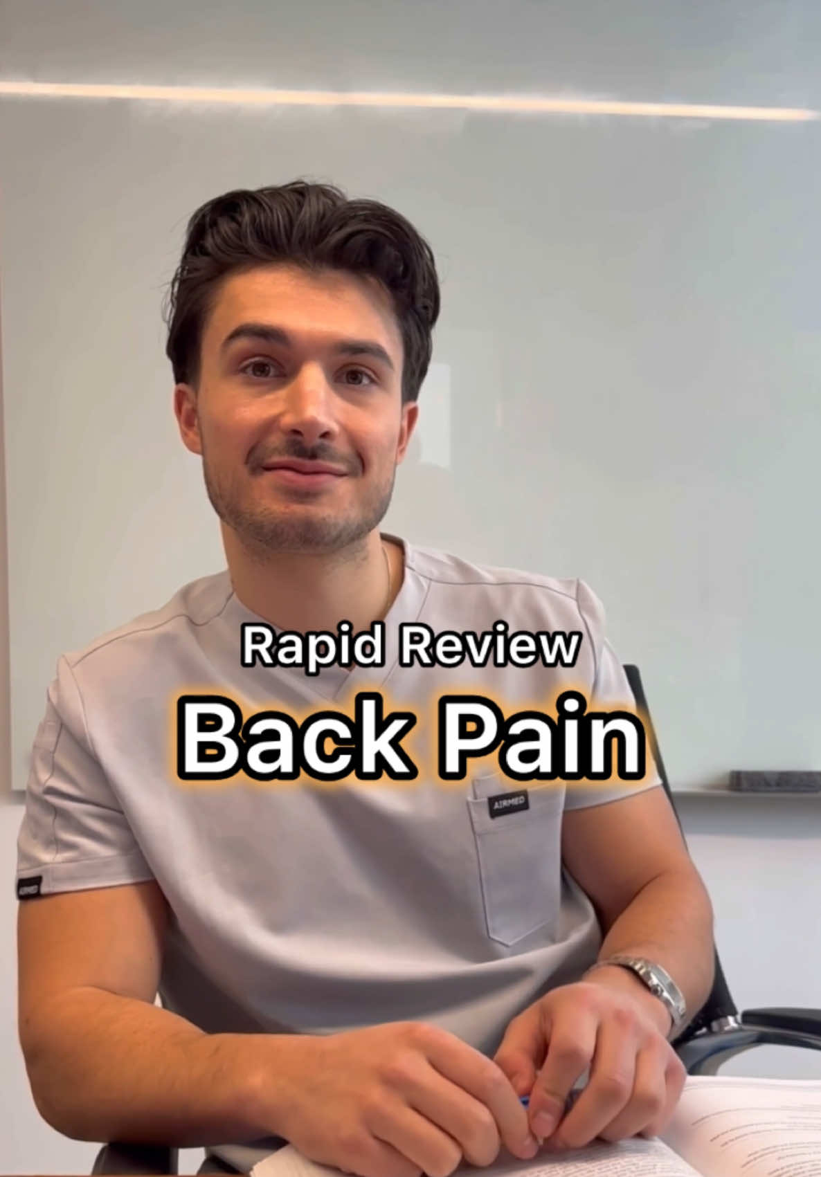 Rapid Review: Back Pain 🦴⚡️ Save this for your exams!!  #medstudent #medschool #medicalschool #medicalstudent #usmle #usmlestep1 #anatomy #musculoskeletal 