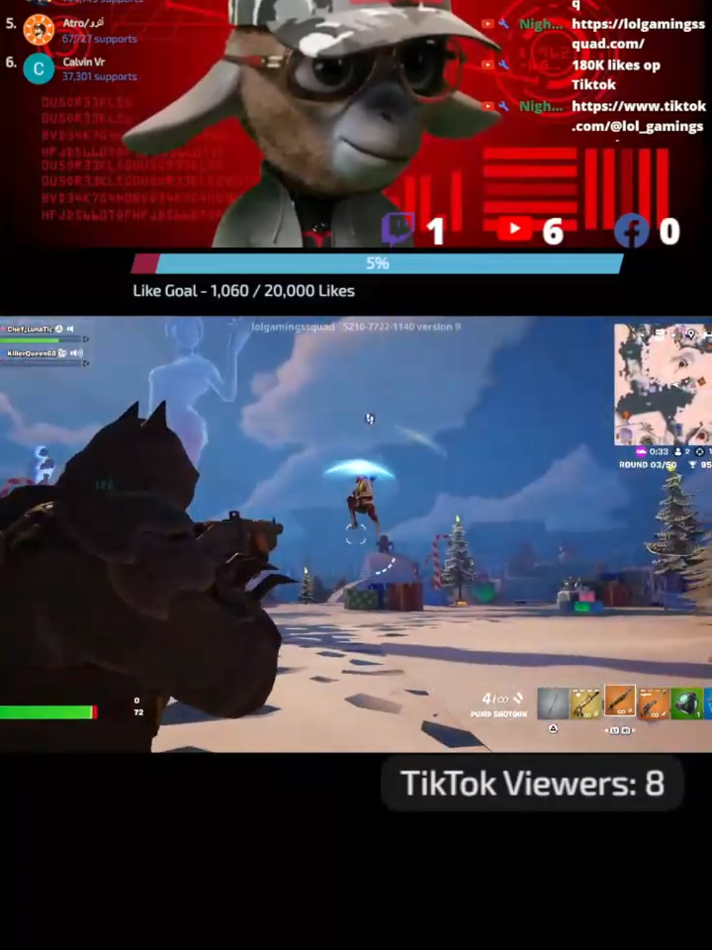 Het bljjft leuk!!! #lolgamingssquad #thelittlegoat #Fortnite #gaming #tiktok #fyp 