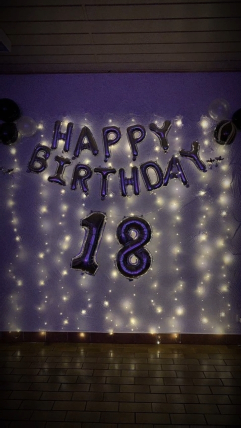 Ultah ke 18 #happybirthday #ultah #18tahun 